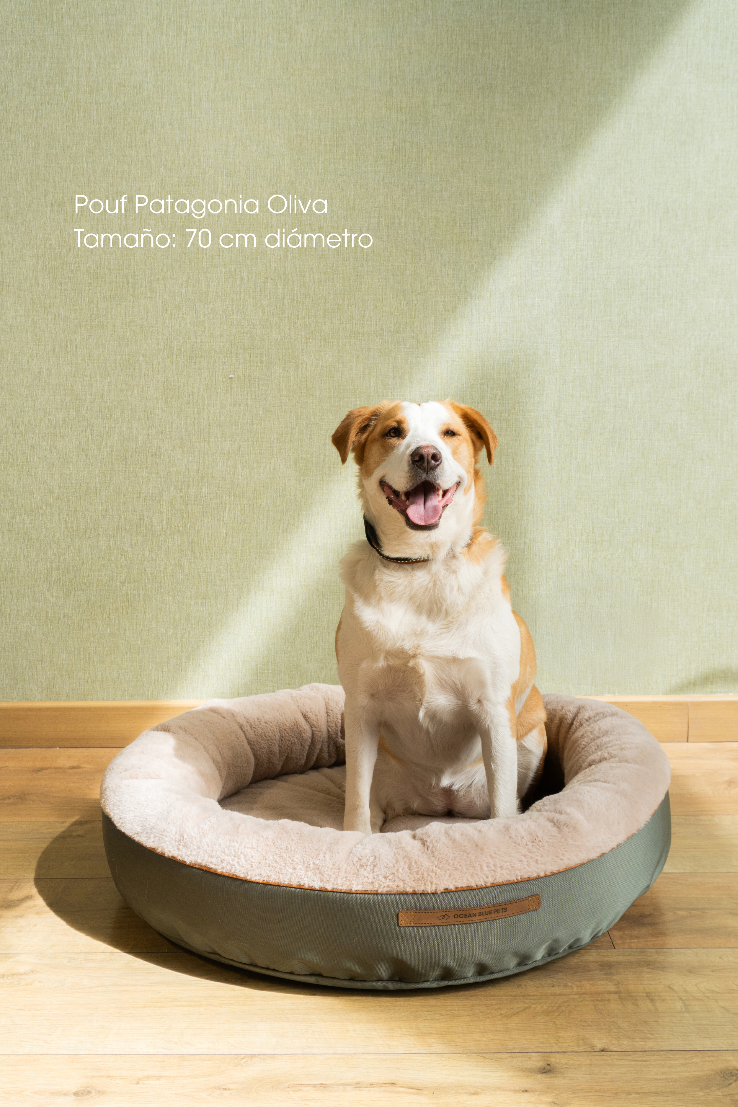 Pouf Pets Patagonia Oliva