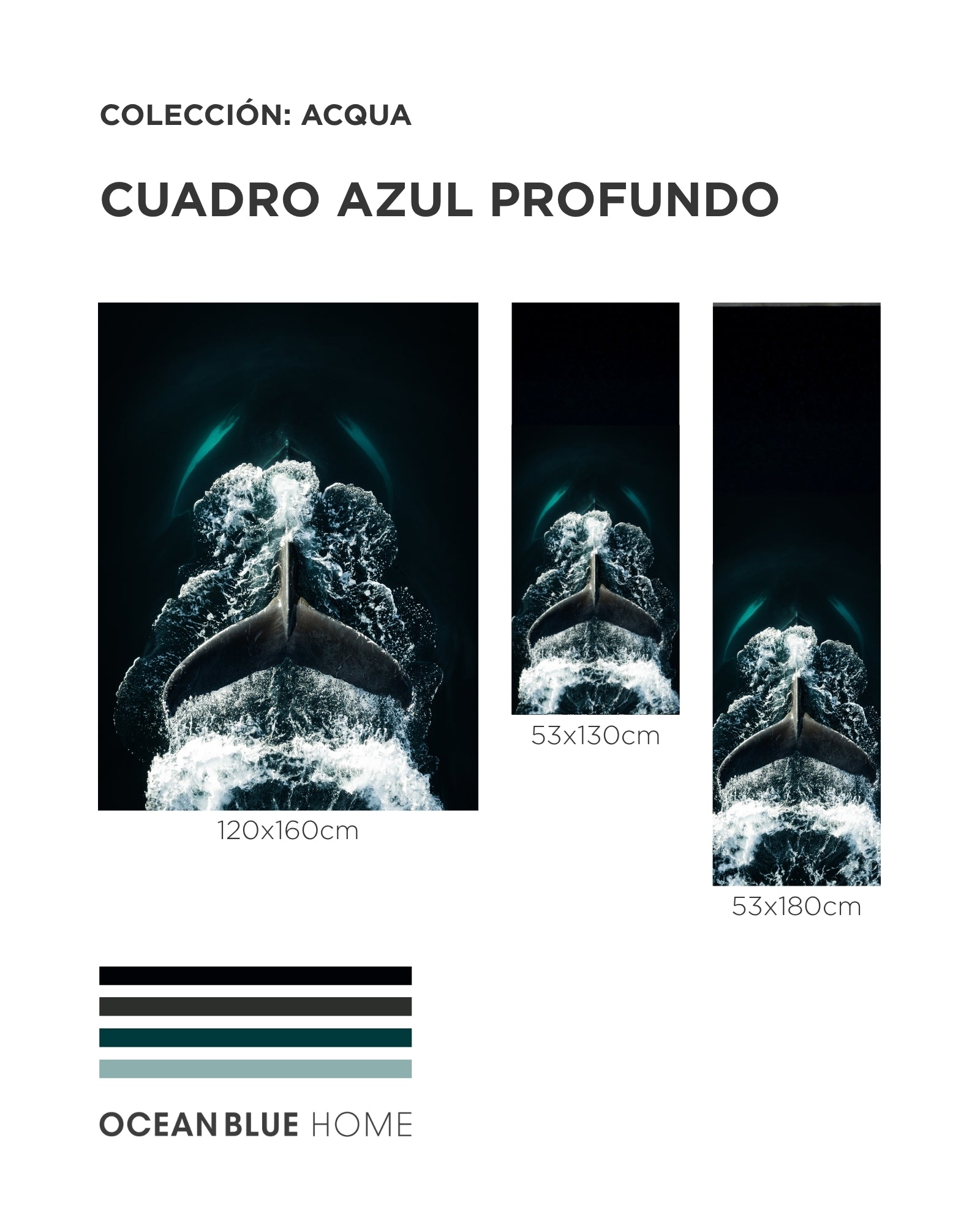 Cuadro Azul Profundo