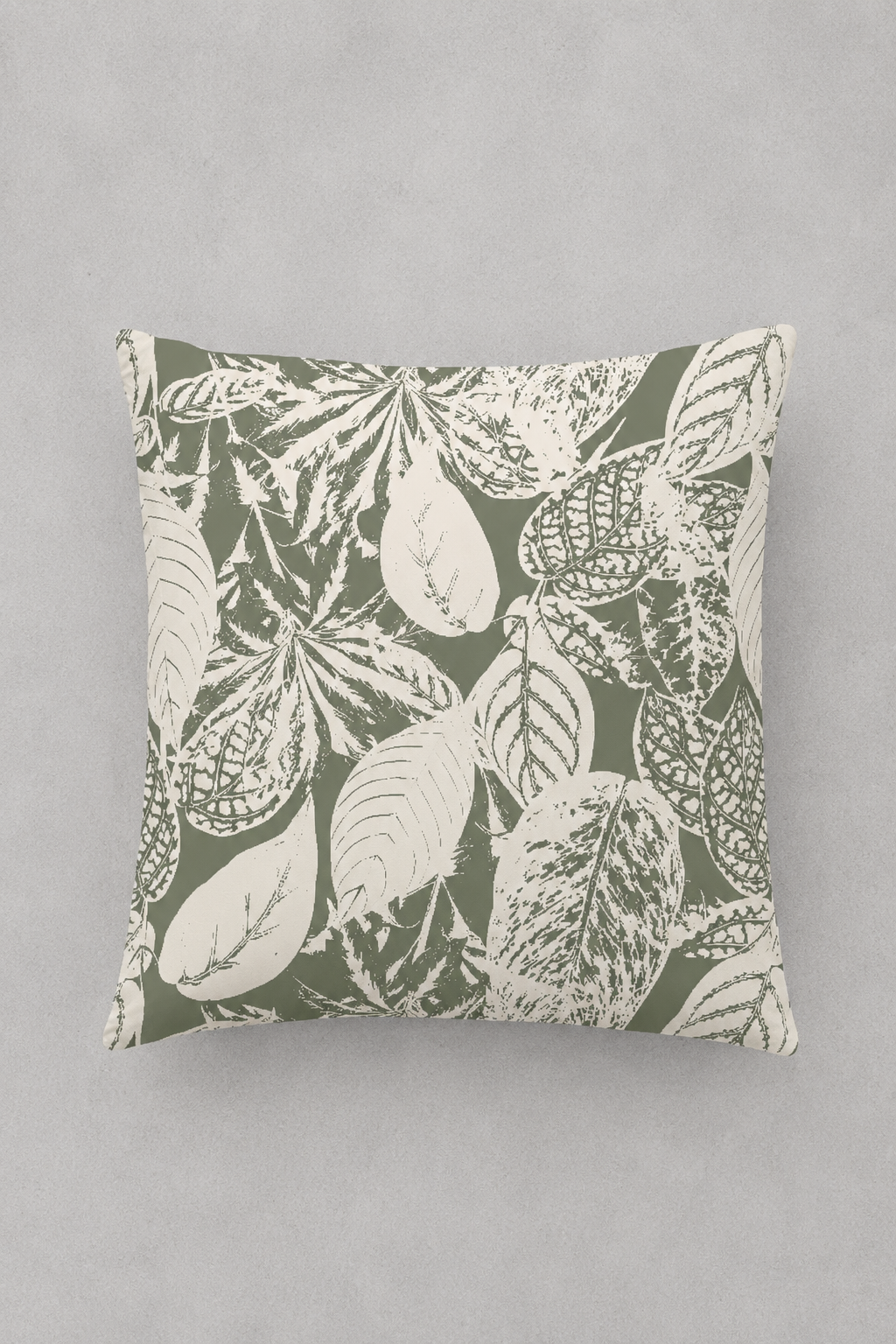 Forro Cojin Calatea Salvia 50x50