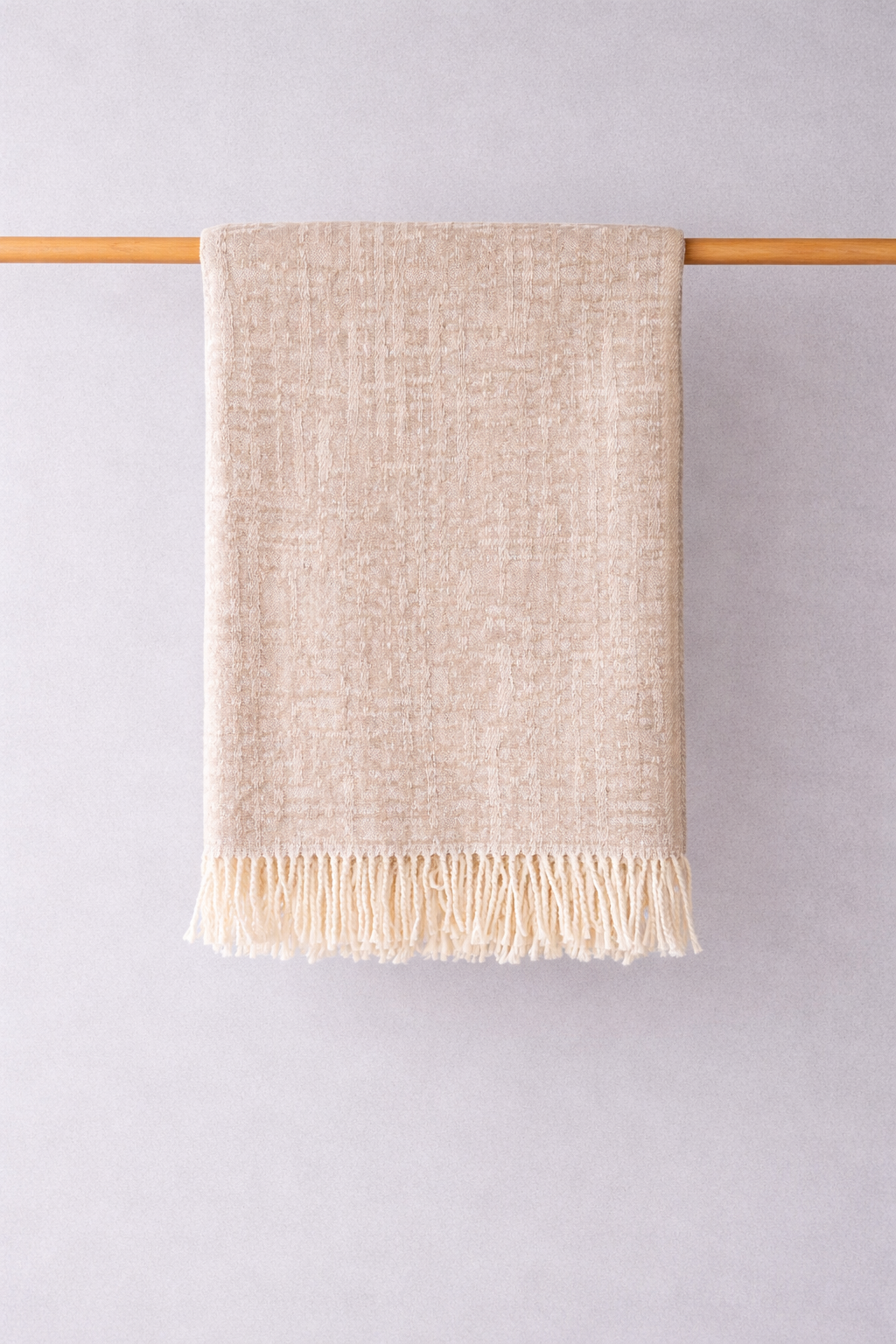 Throw Quebec Taupe