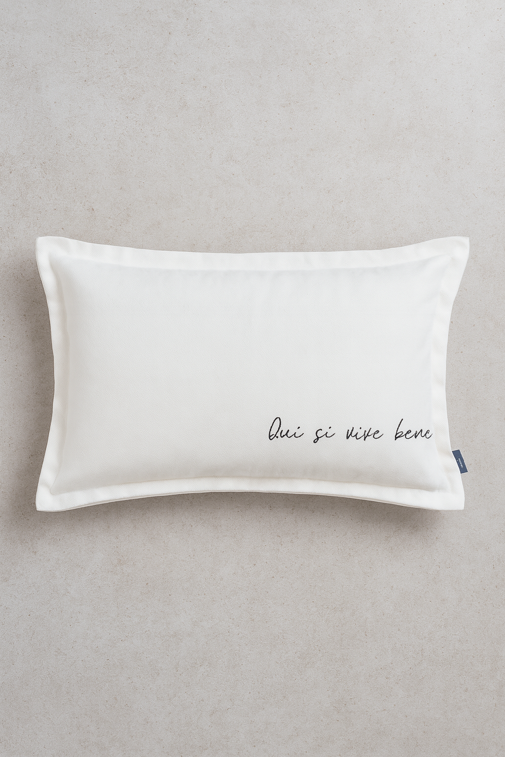 Forro Cojín Sintra Crudo Riñonero