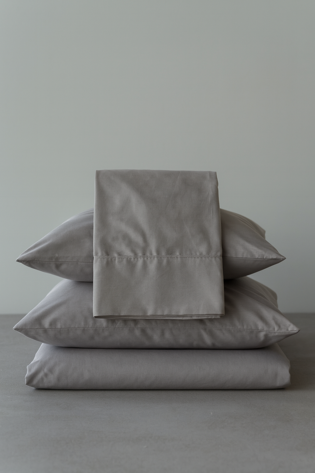 Juego de Sábanas Lux Gris 400 hilos 100% Algodón