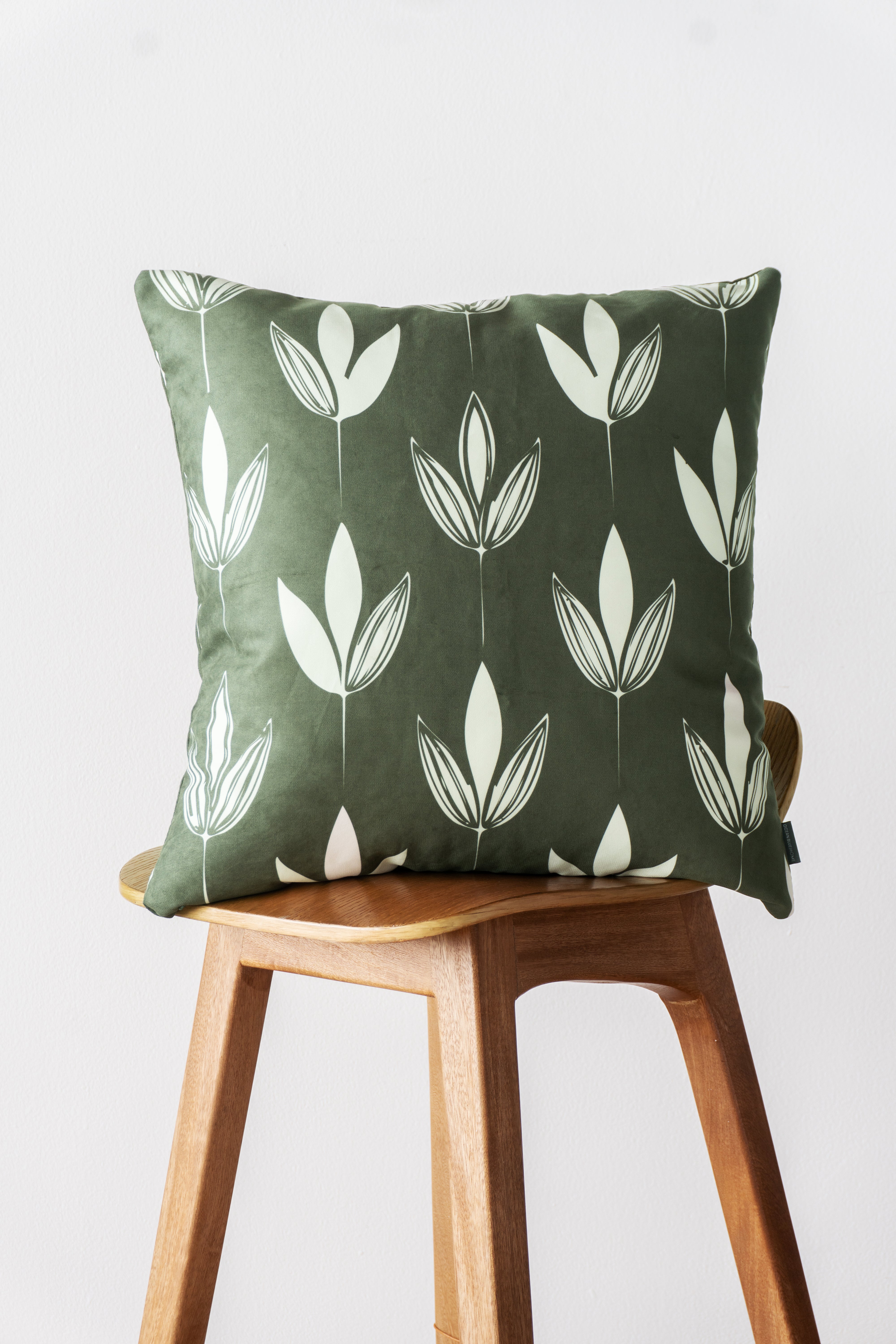 Forro Cojin Amalia Oliva Plus