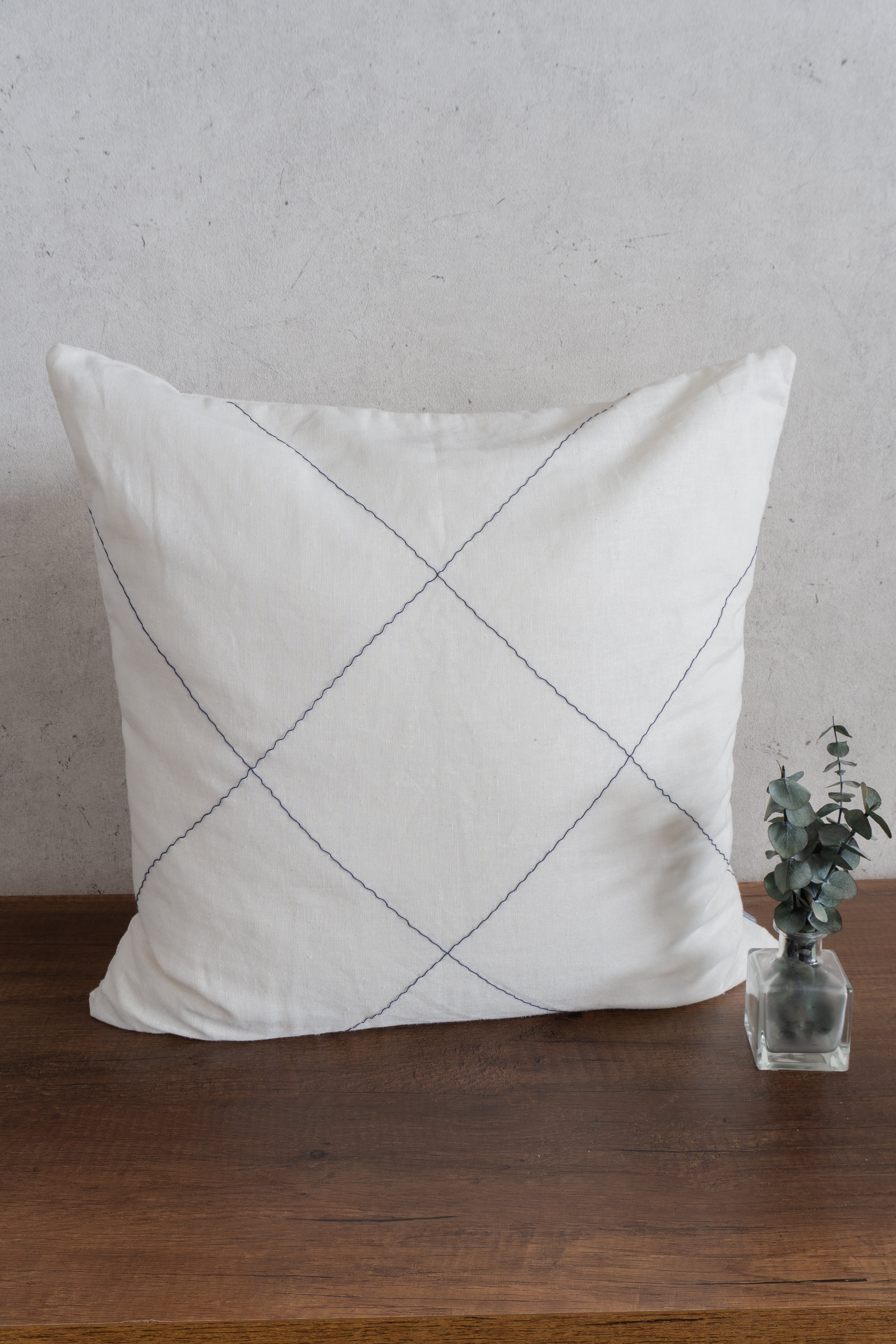 Forro Cojin Ember Stone-Navy Plus