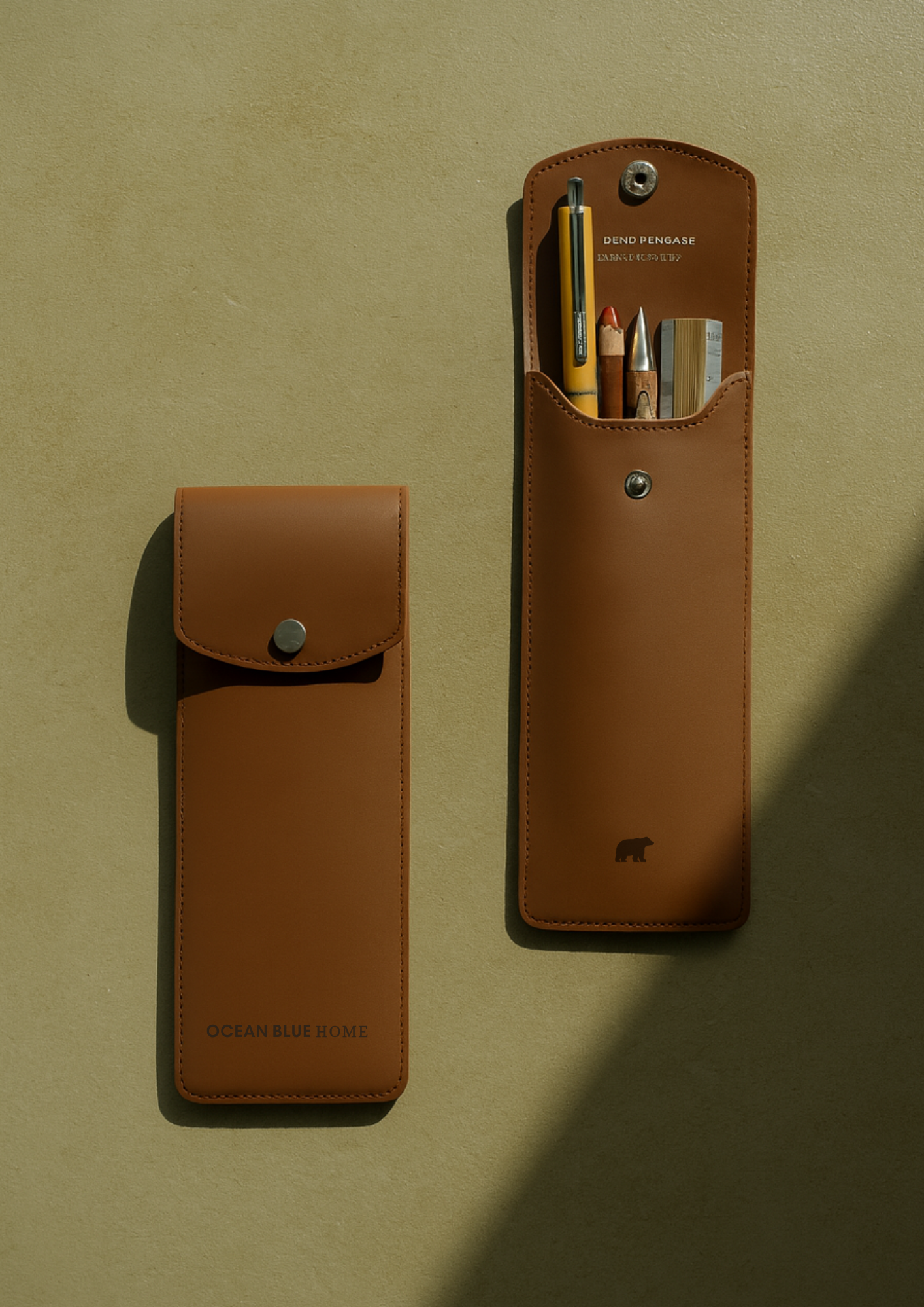 Cartuchera en Cuero Personalizado