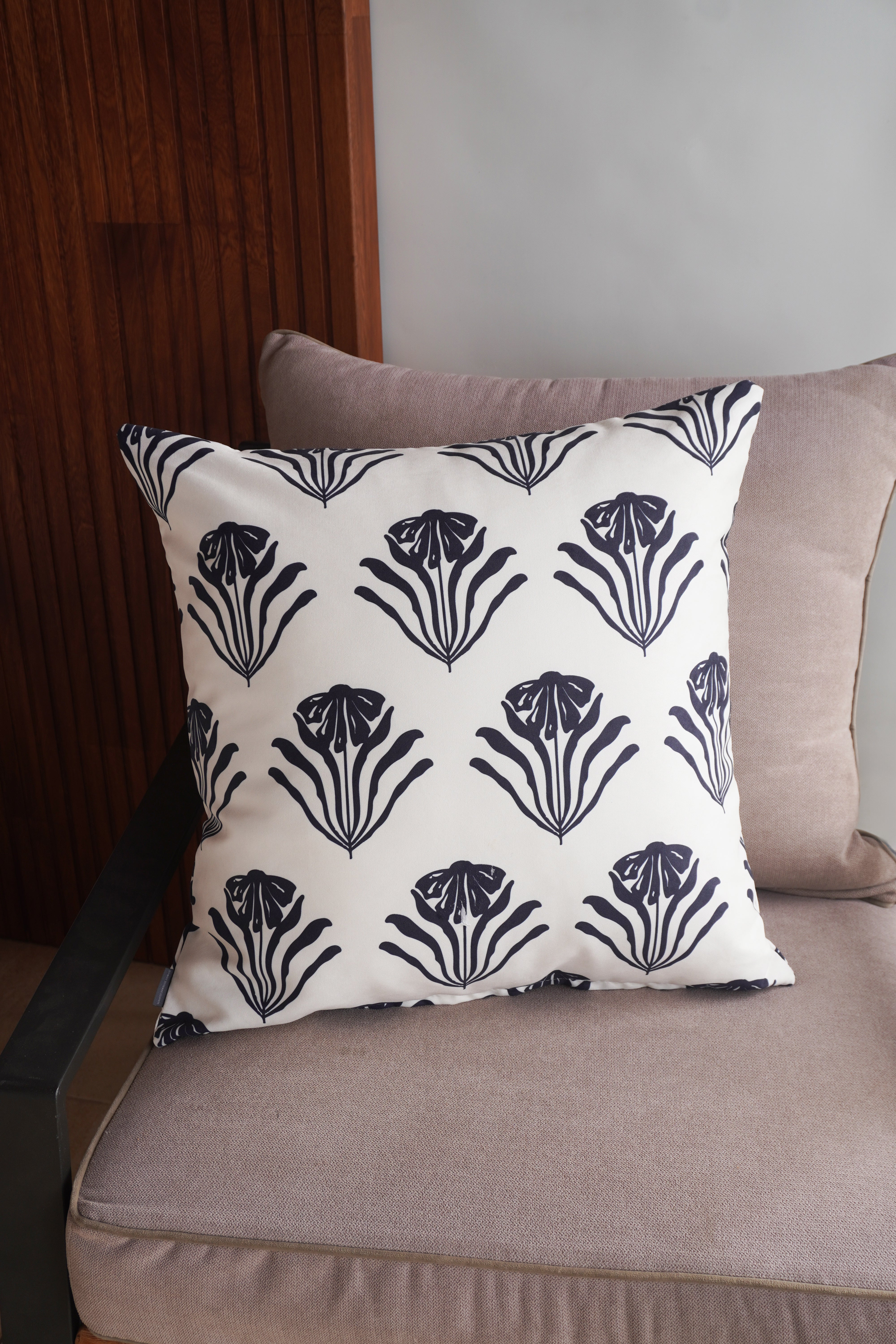 Forro Cojin Fiona Navy 50x50
