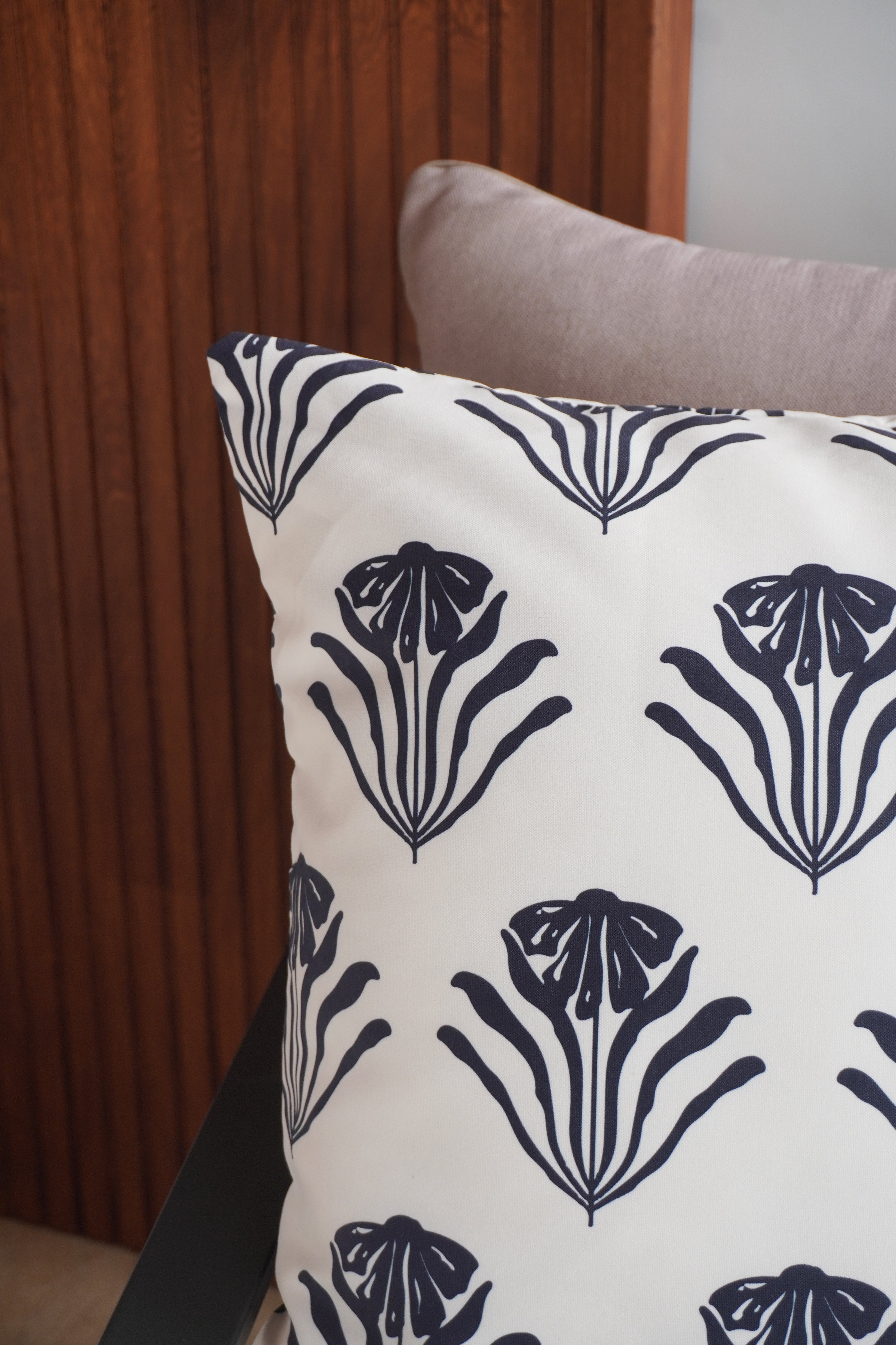 Forro Cojin Fiona Navy 50x50