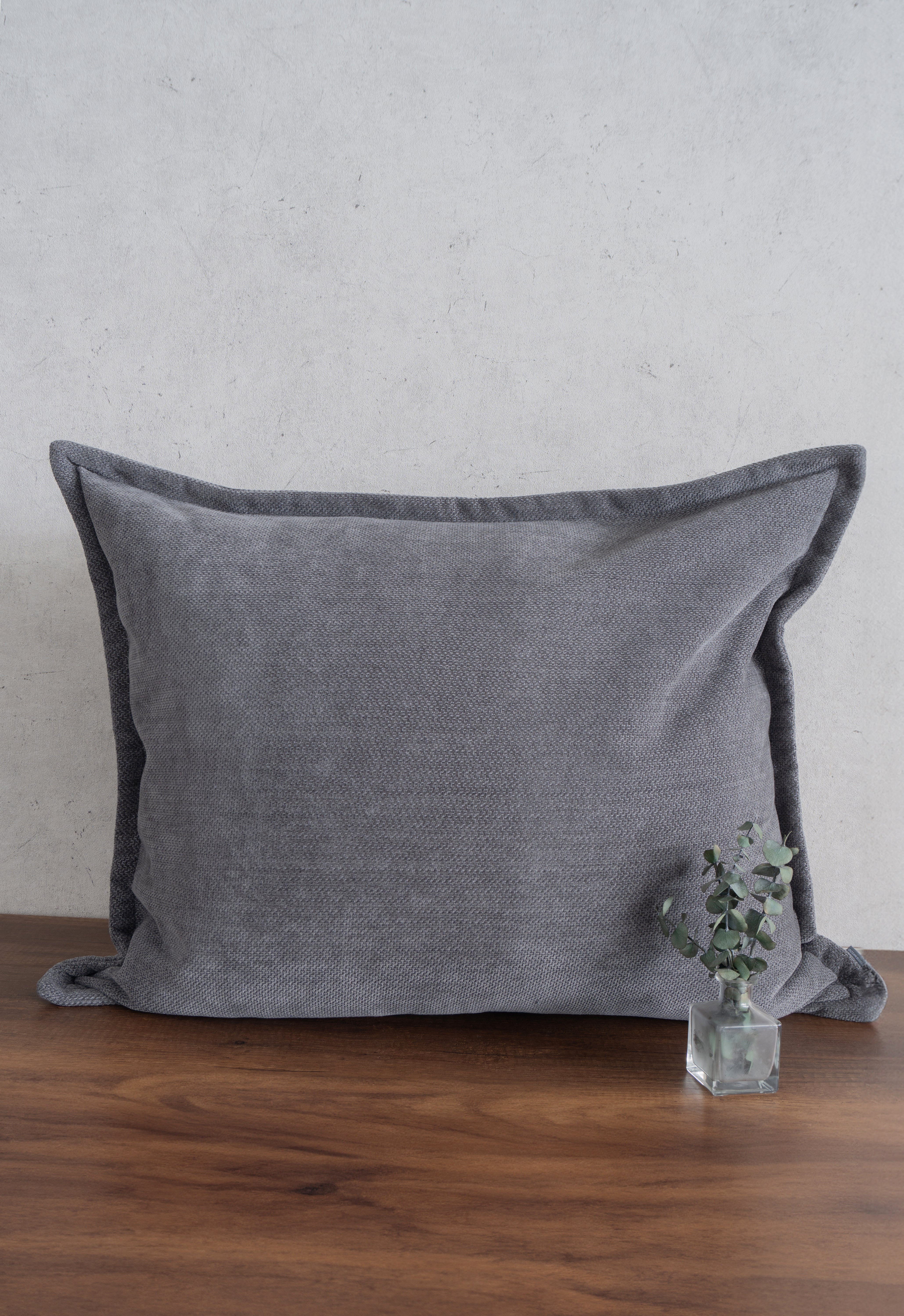 Forro Cojín Avalon Gris Euro