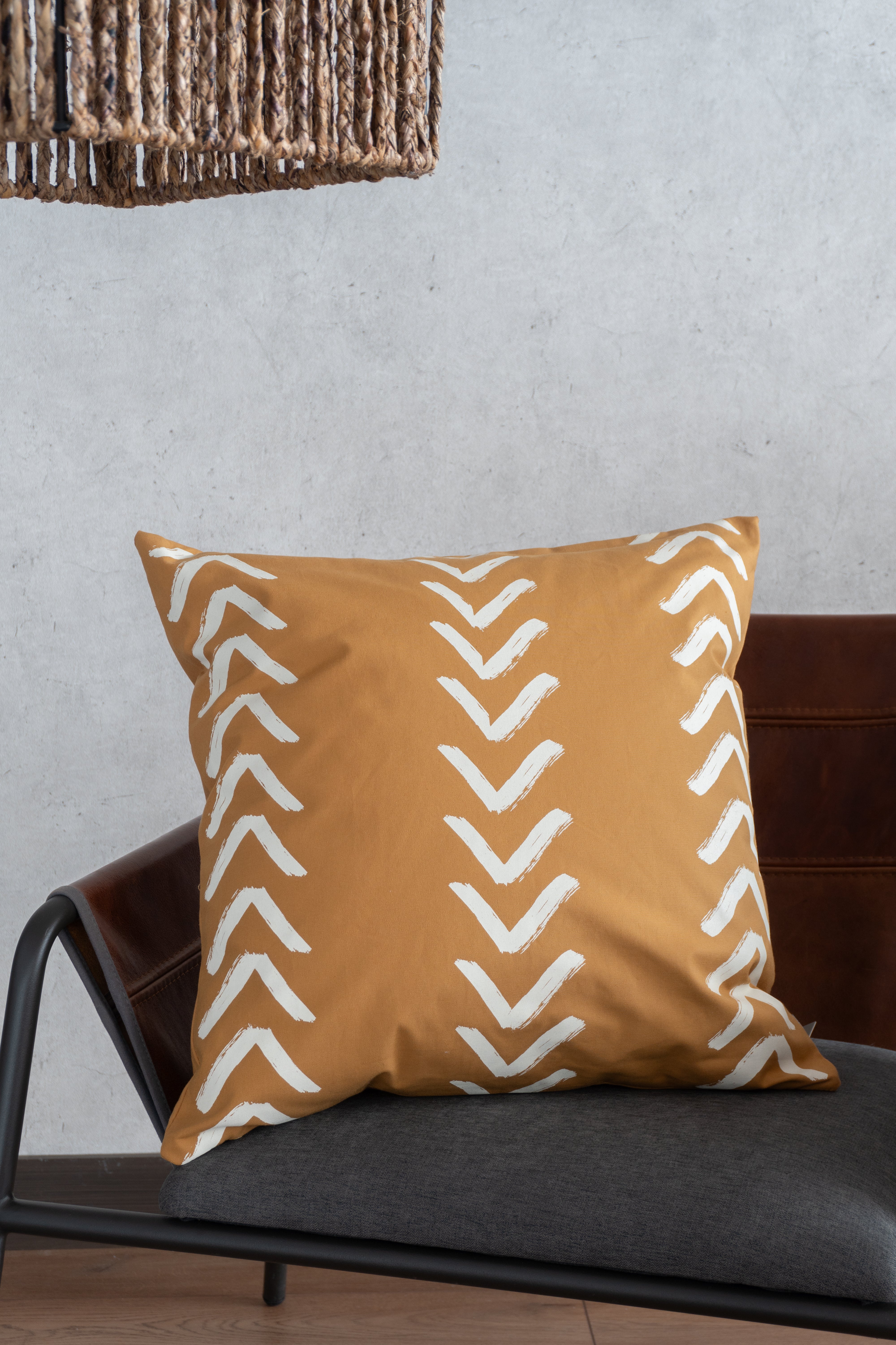 Forro Cojín Iko Mostaza Plus