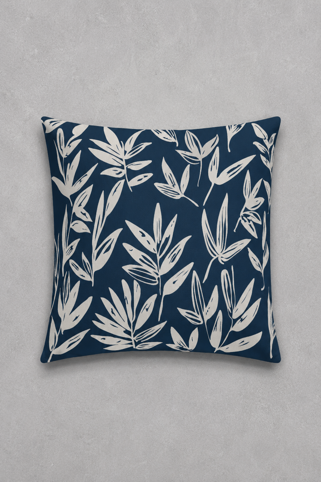 Forro Cojin Maranta Navy 50x50