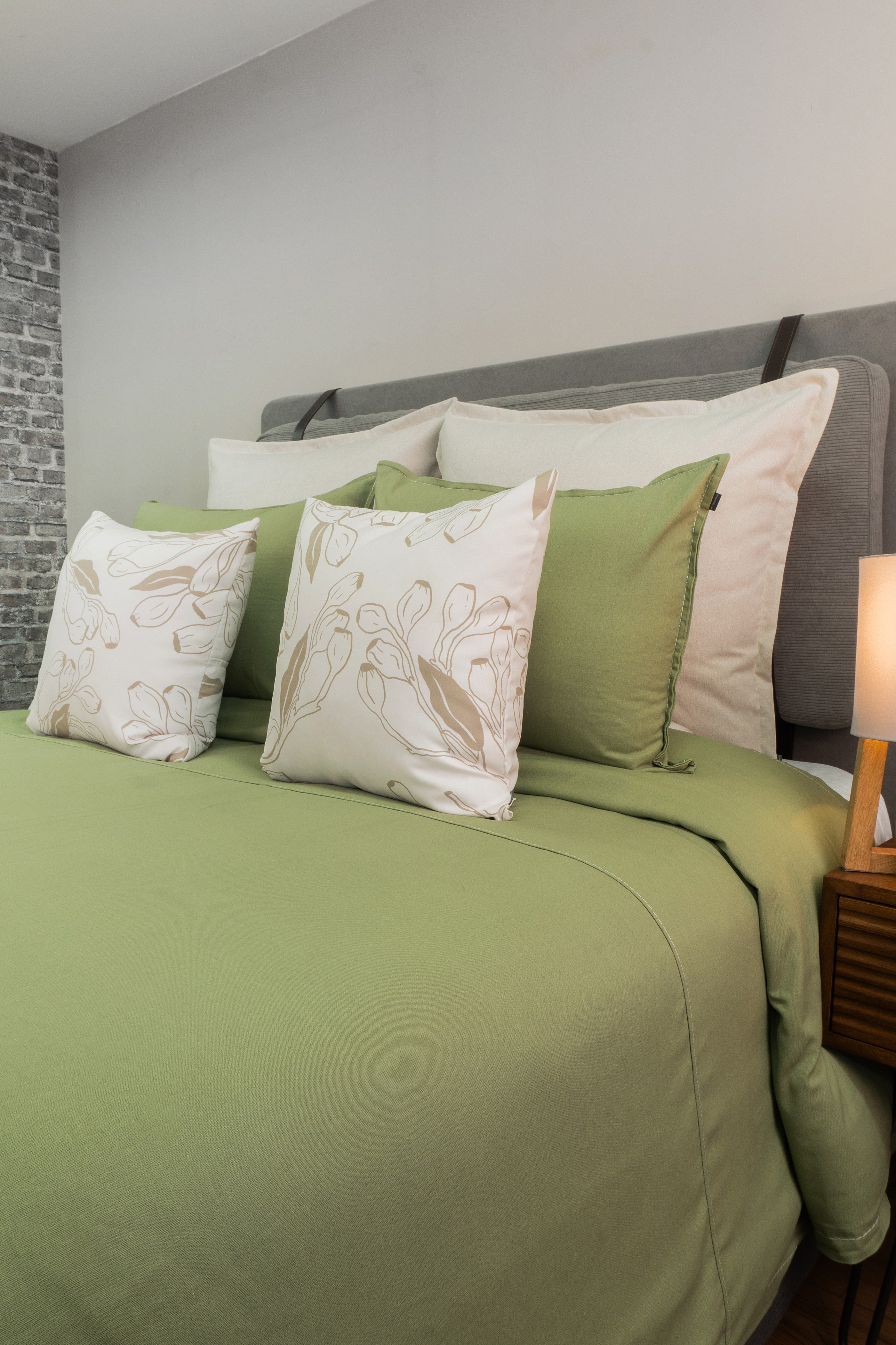Set Duvet Salvia Oliva