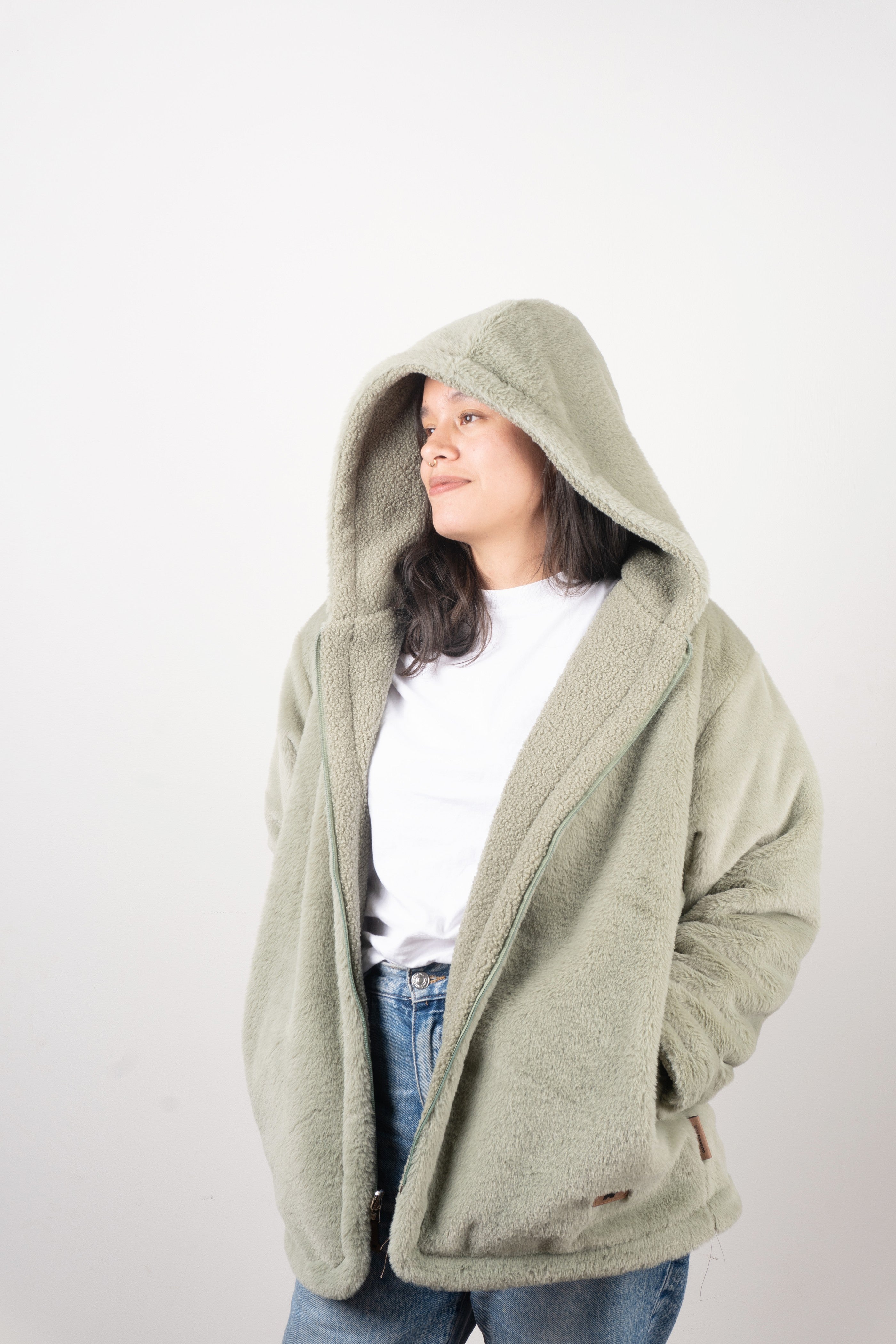 Saco Nordic Doblefaz Oliva