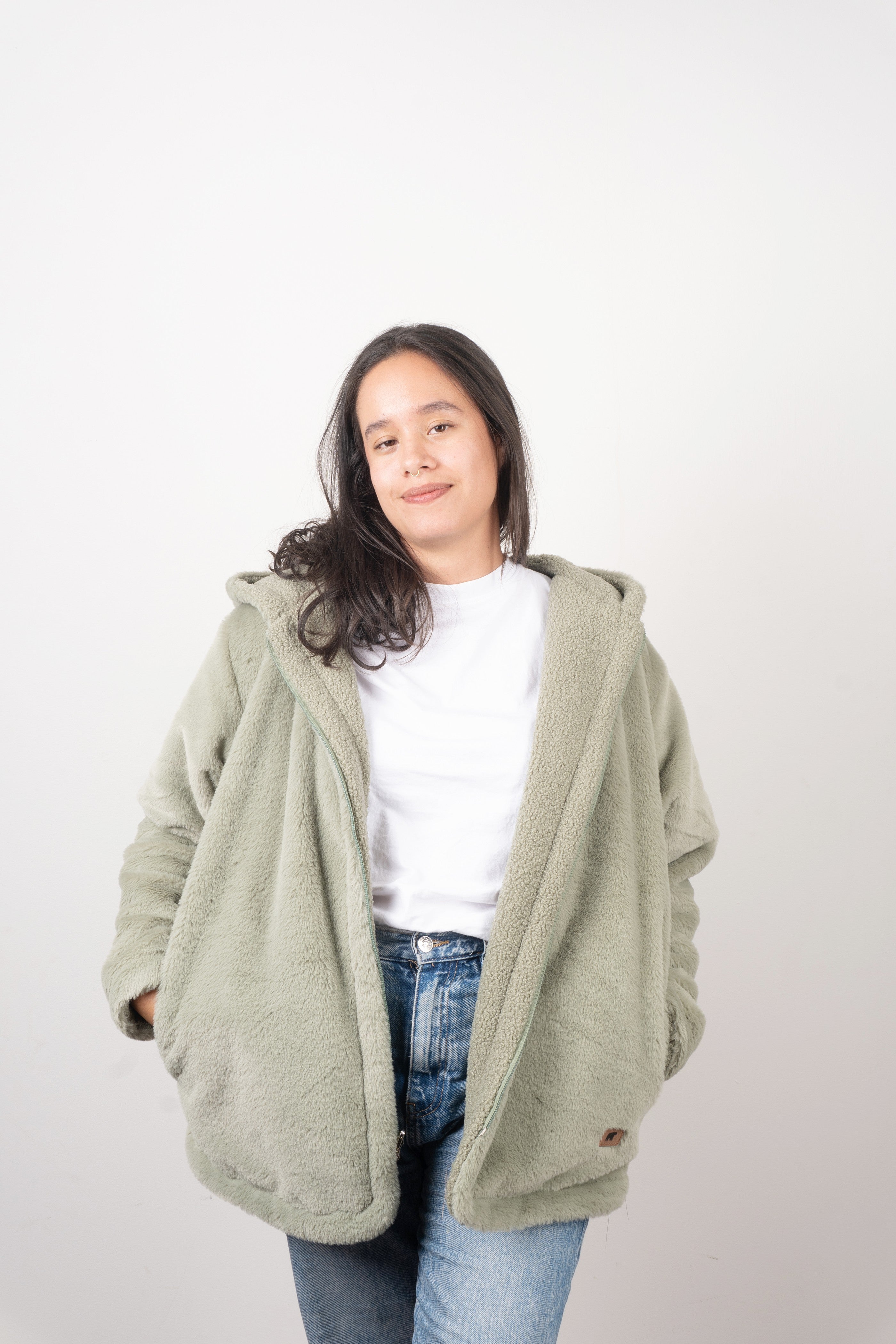 Saco Nordic Doblefaz Oliva