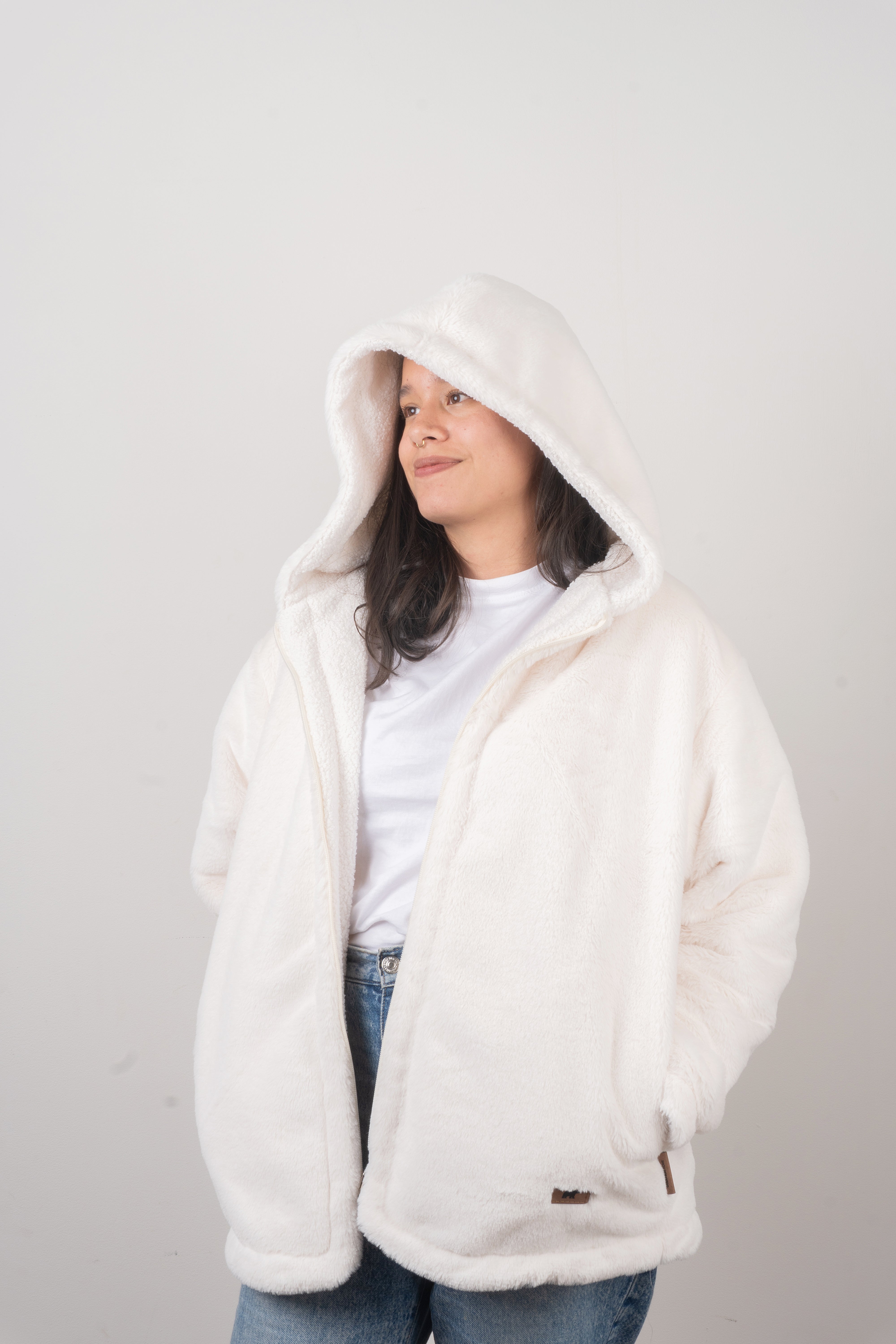 Saco Nordic Doblefaz Ivory