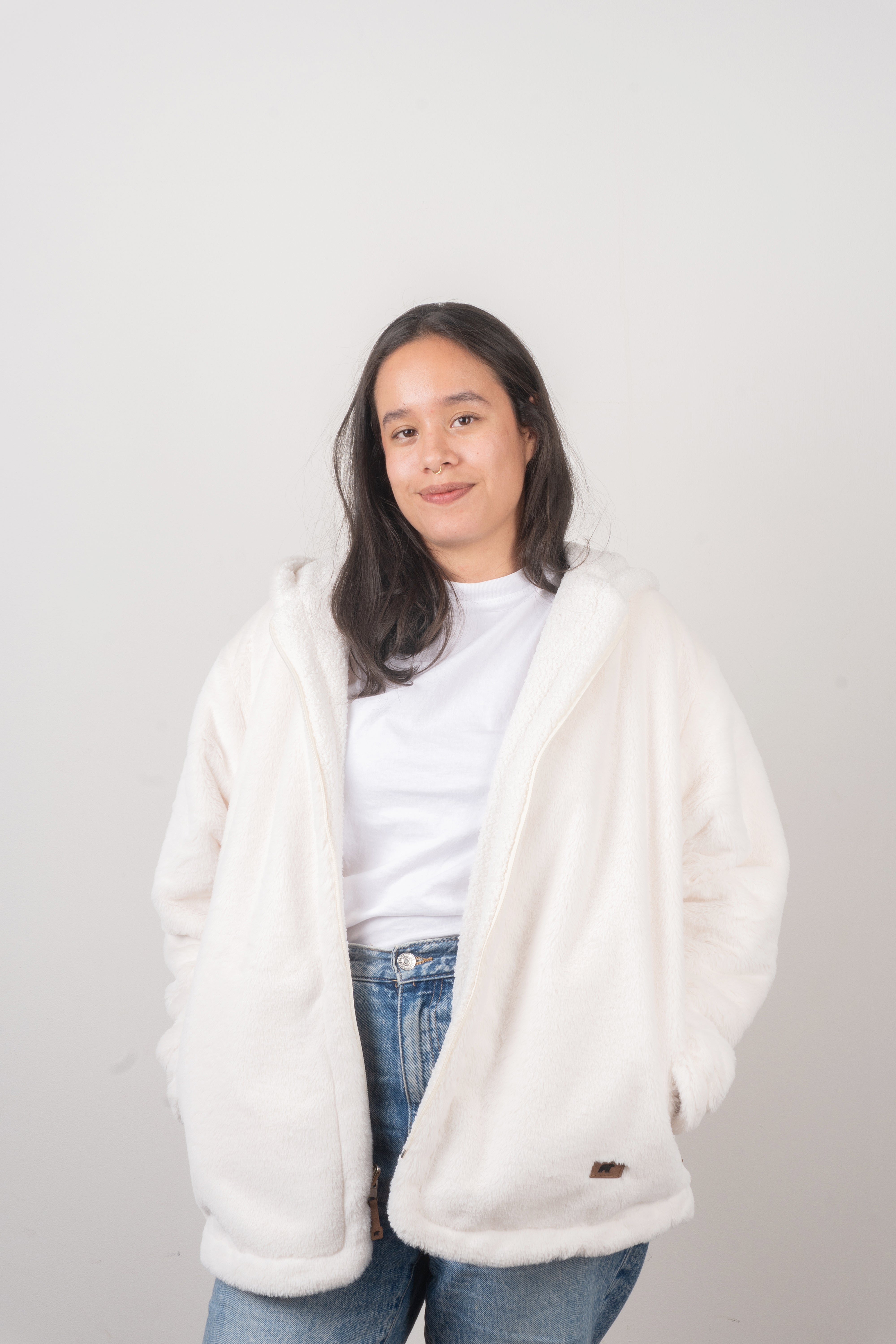 Saco Nordic Doblefaz Ivory