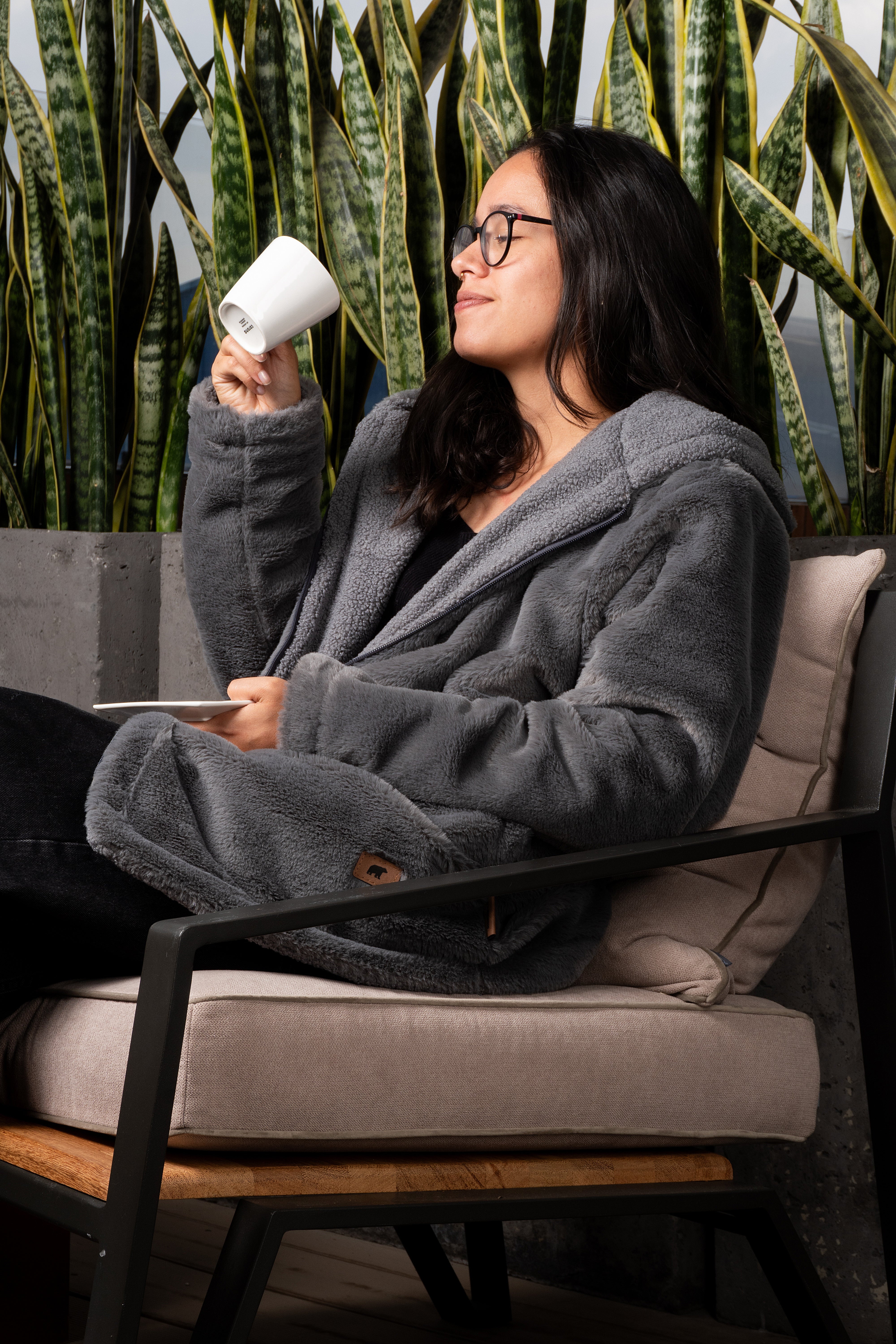 Saco Nordic Doblefaz Grafito