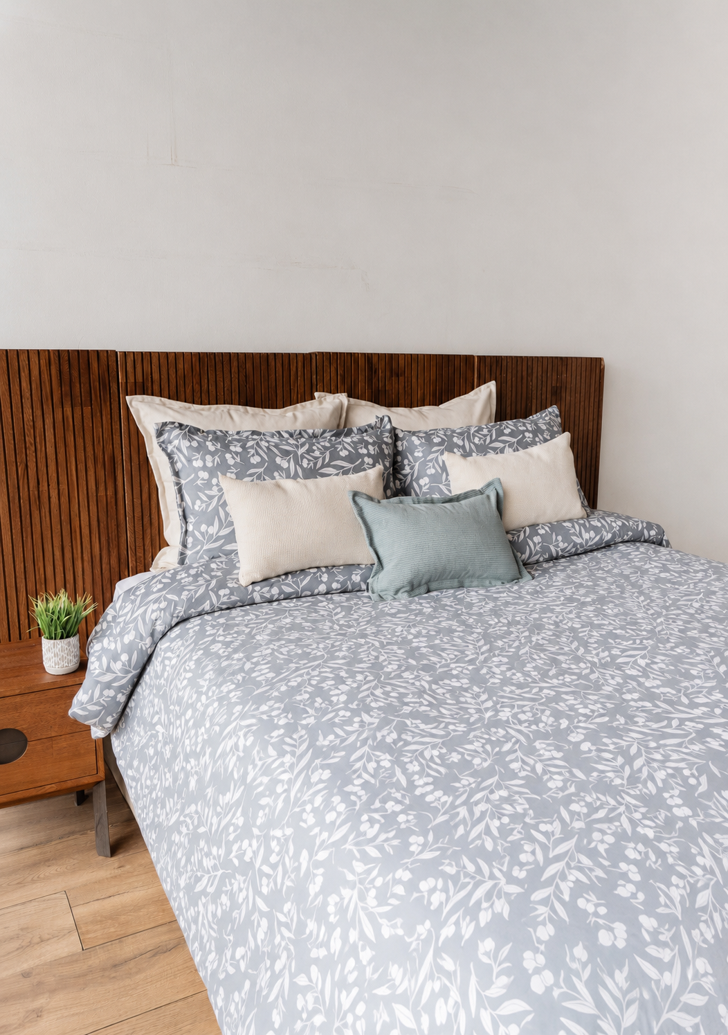 Set Duvet Berry Gris