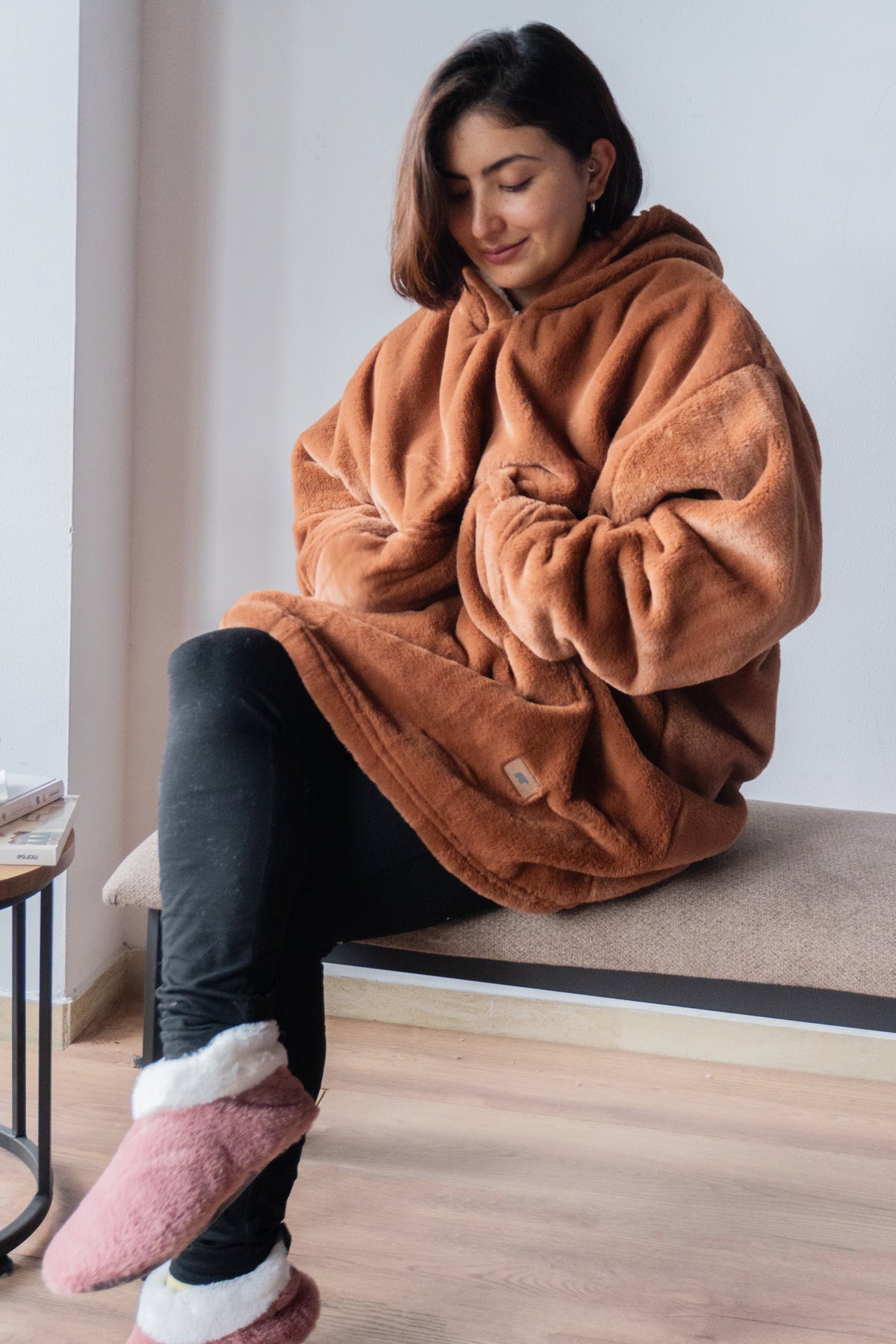 Saco Teddy Cocoa