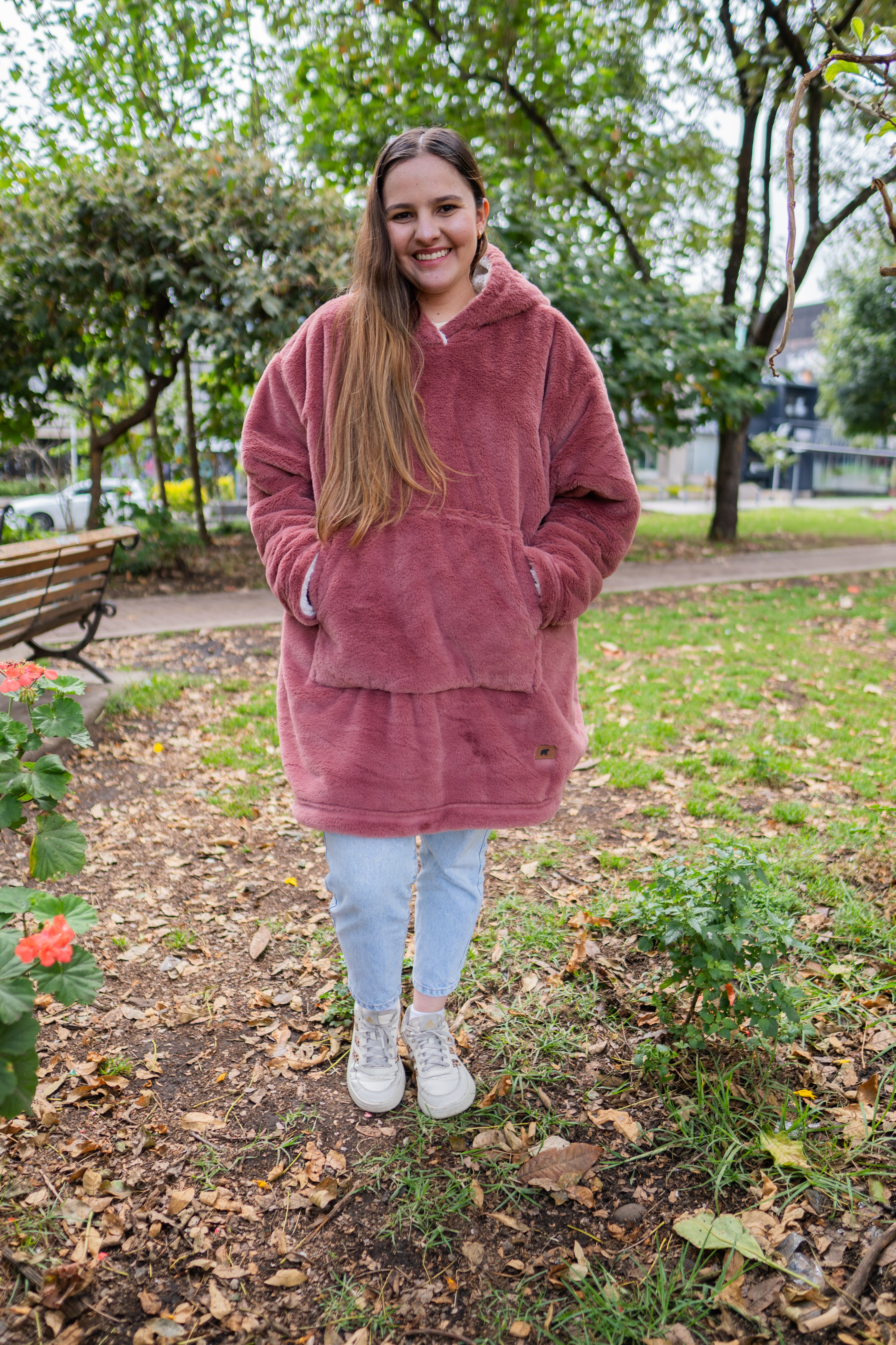 Saco Teddy Berenjena