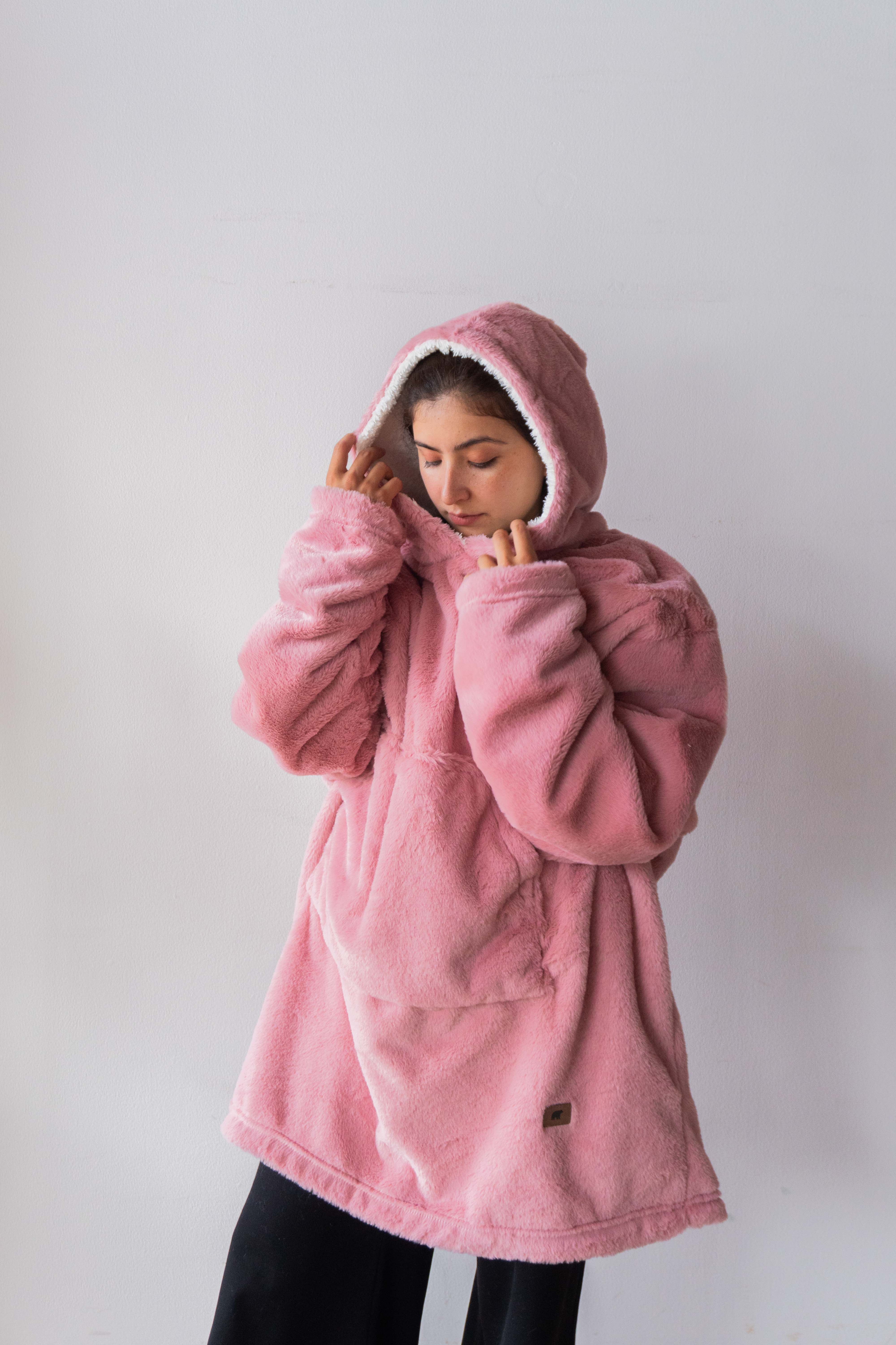 Saco Teddy Blush