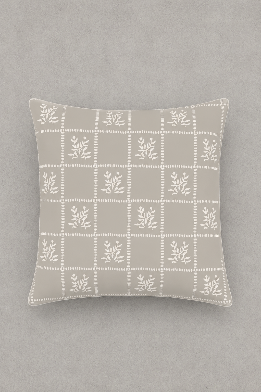 Forro Cojin Vegonia Beige 50x50