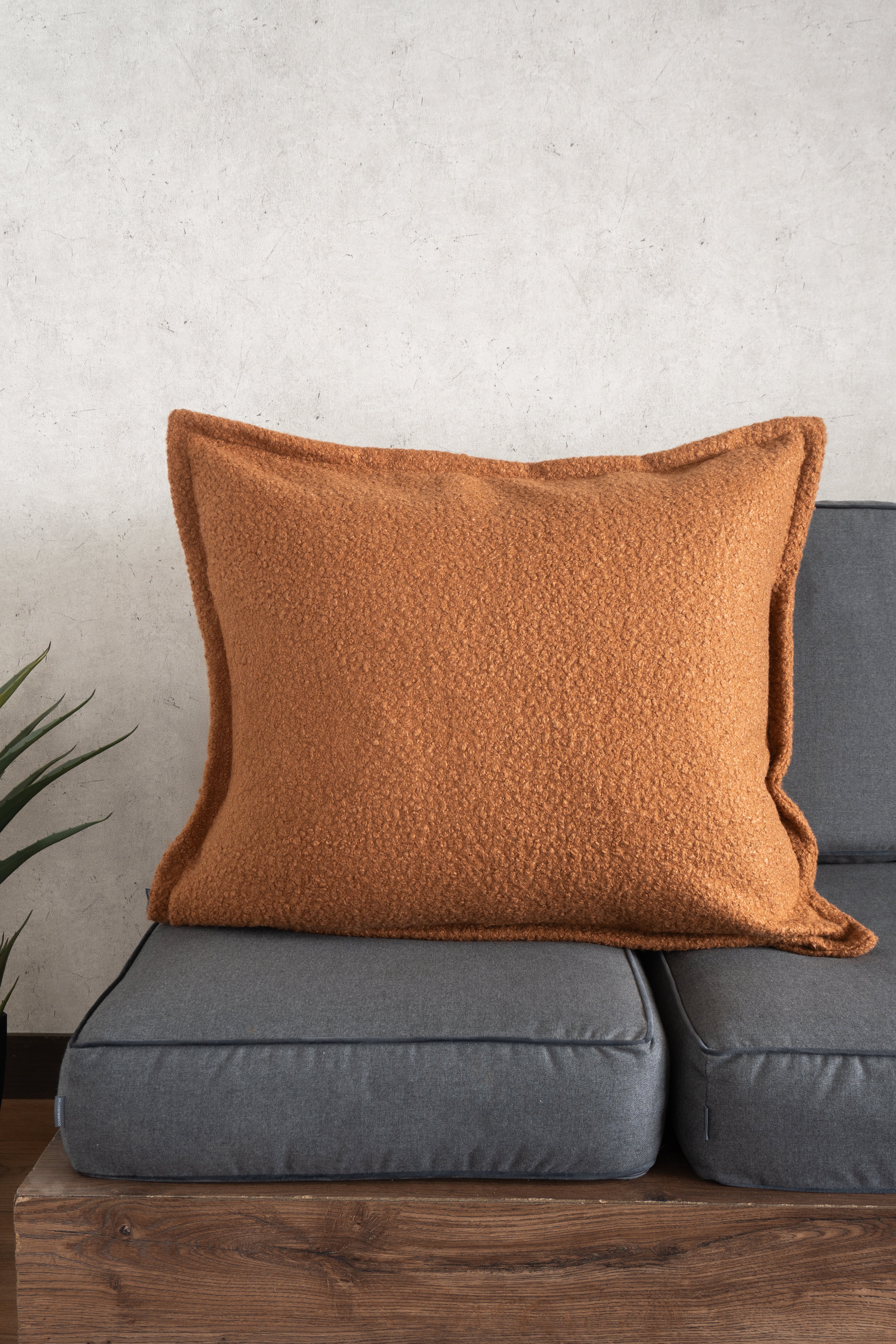 Forro Cojin Fuzy Camel Euro