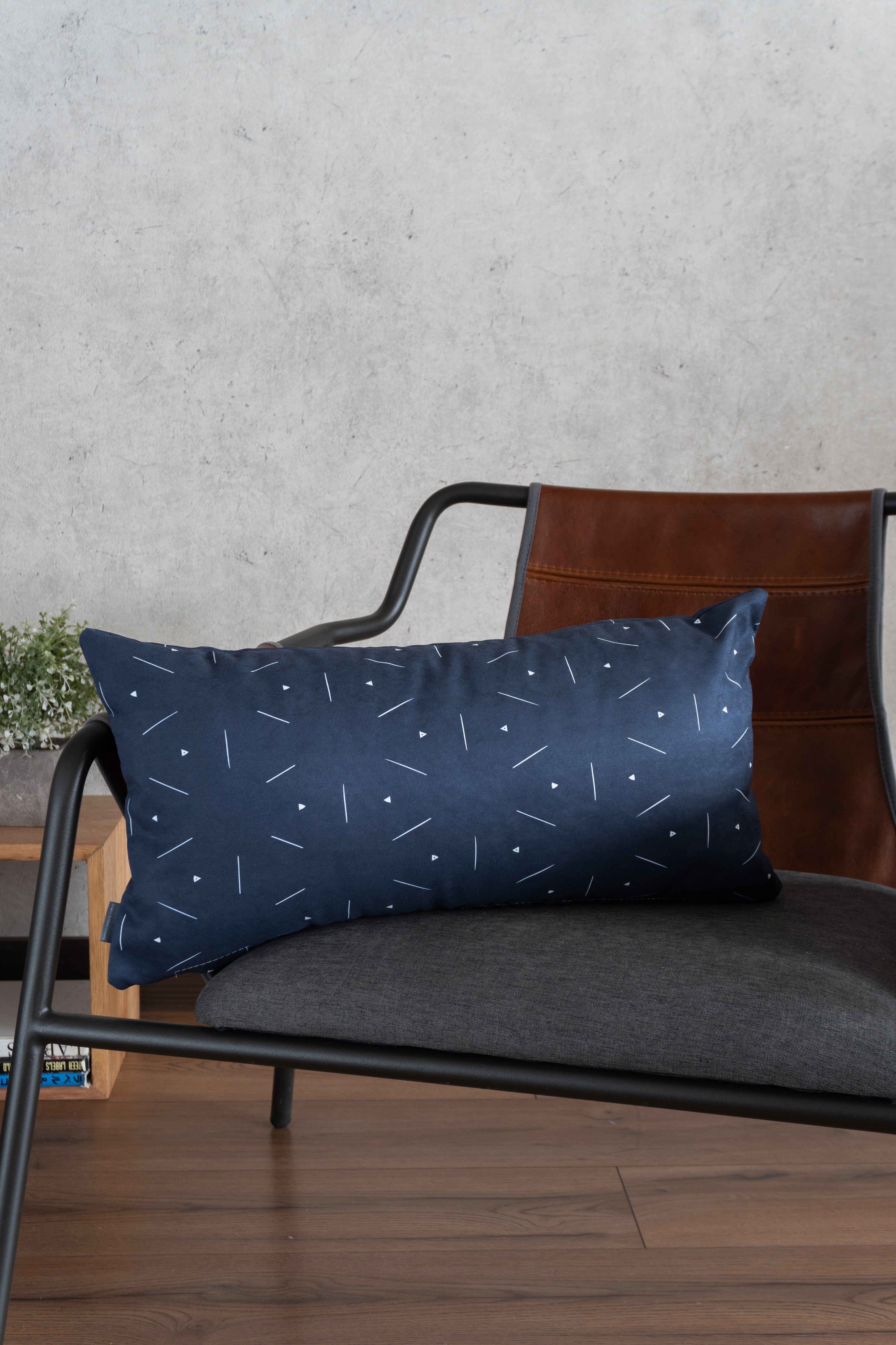 Forro Cojn Linen Navy