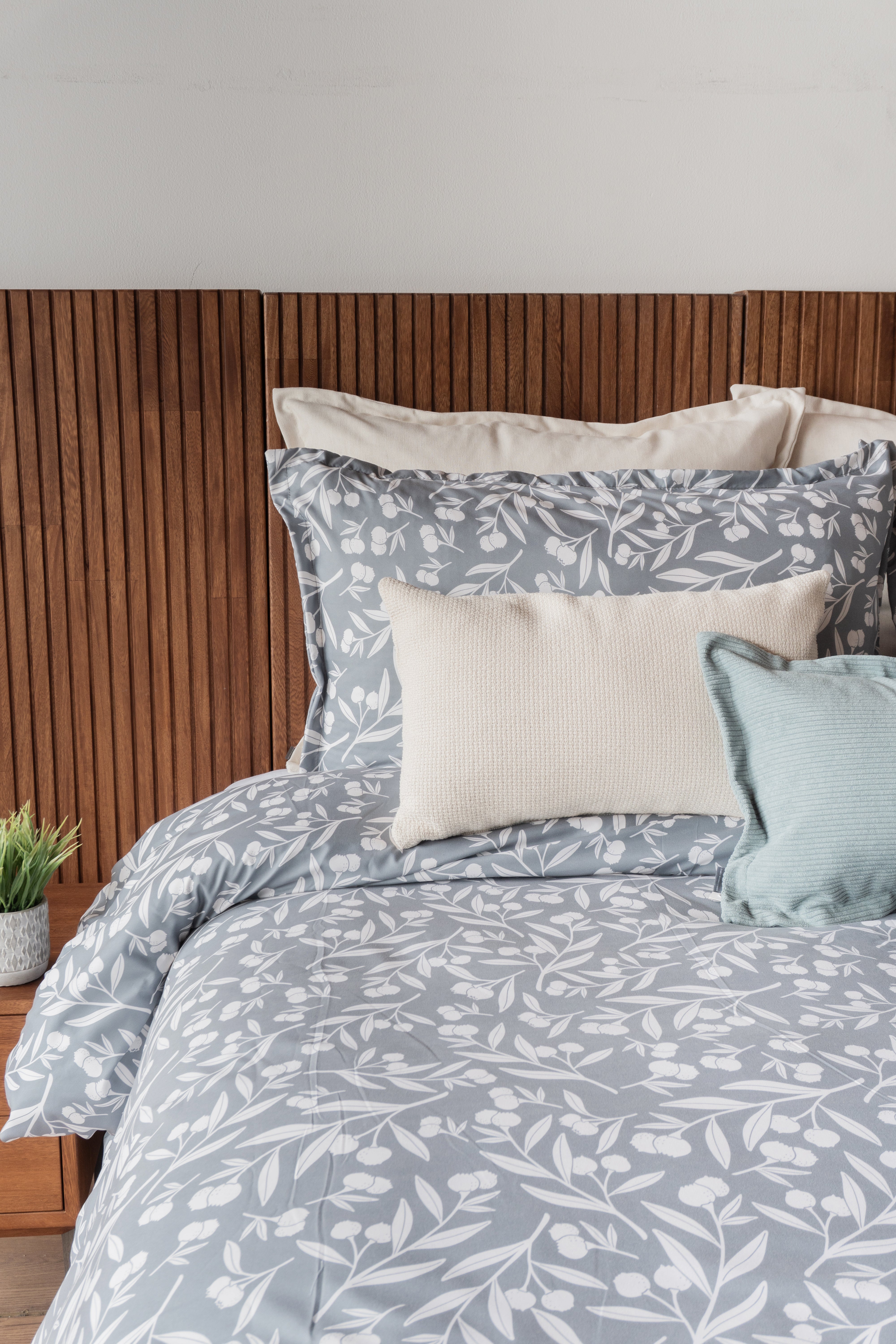 Set Duvet Berry Gris