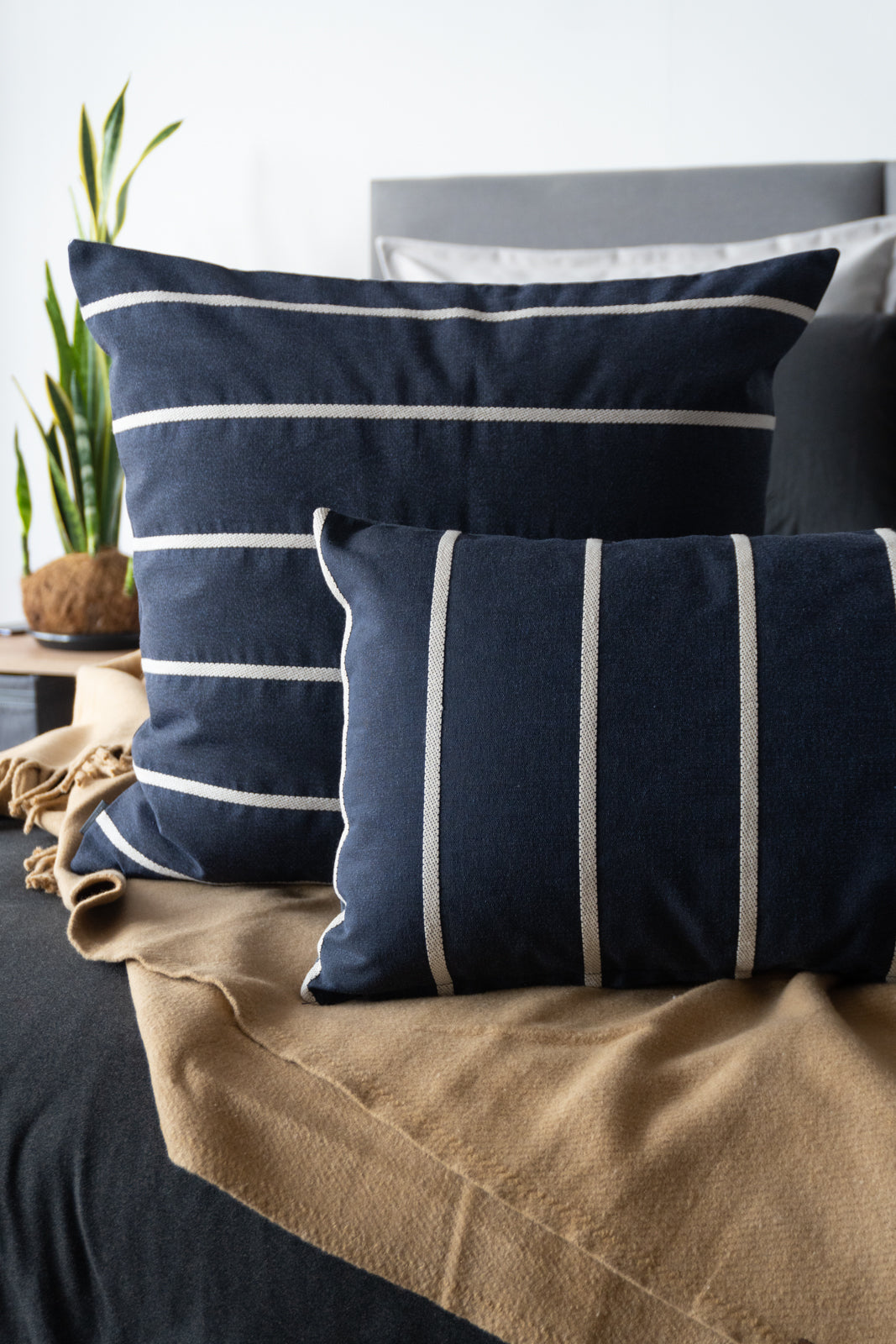 Forro Cojín Zedric Navy - 50x50 - Cojin