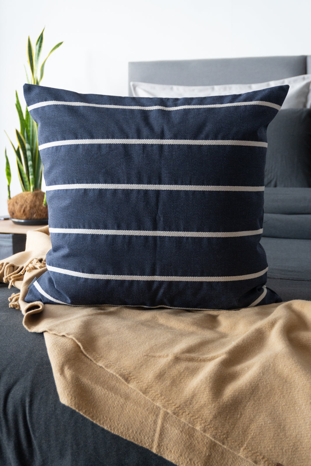 Forro Cojín Zedric Navy - 55x55 - Cojin