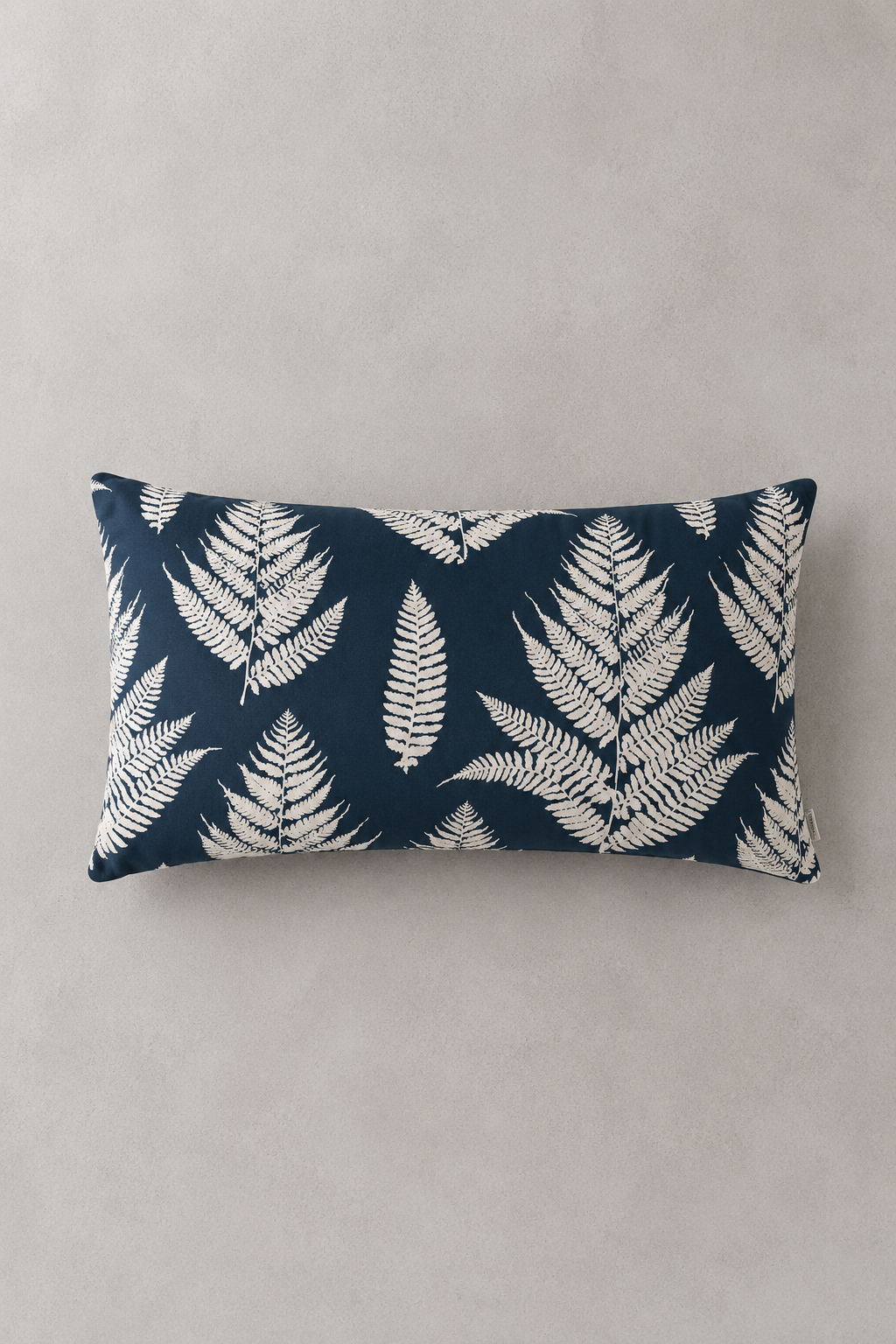 Cojin Palmeta Navy 70x35