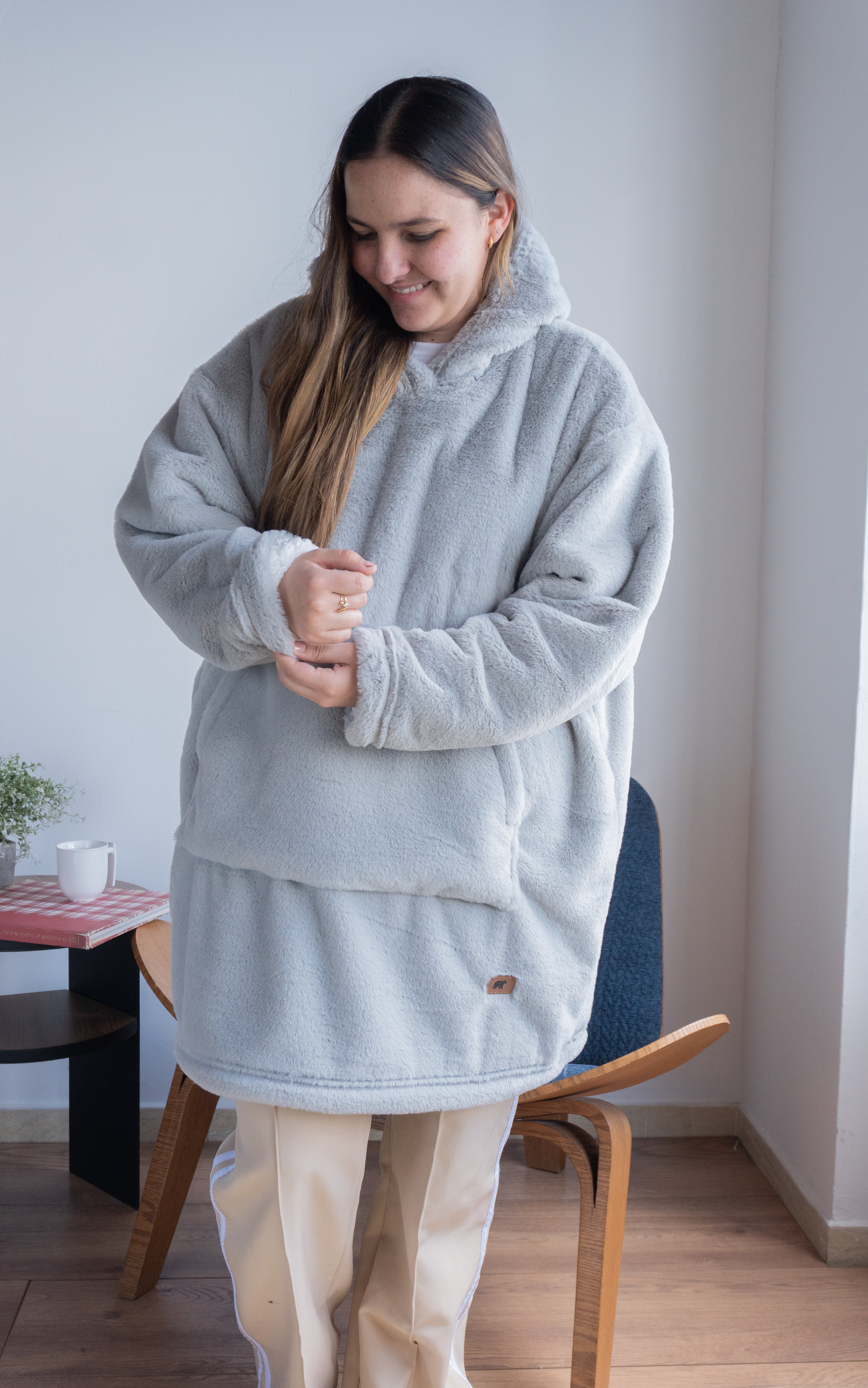 Saco Teddy Humo