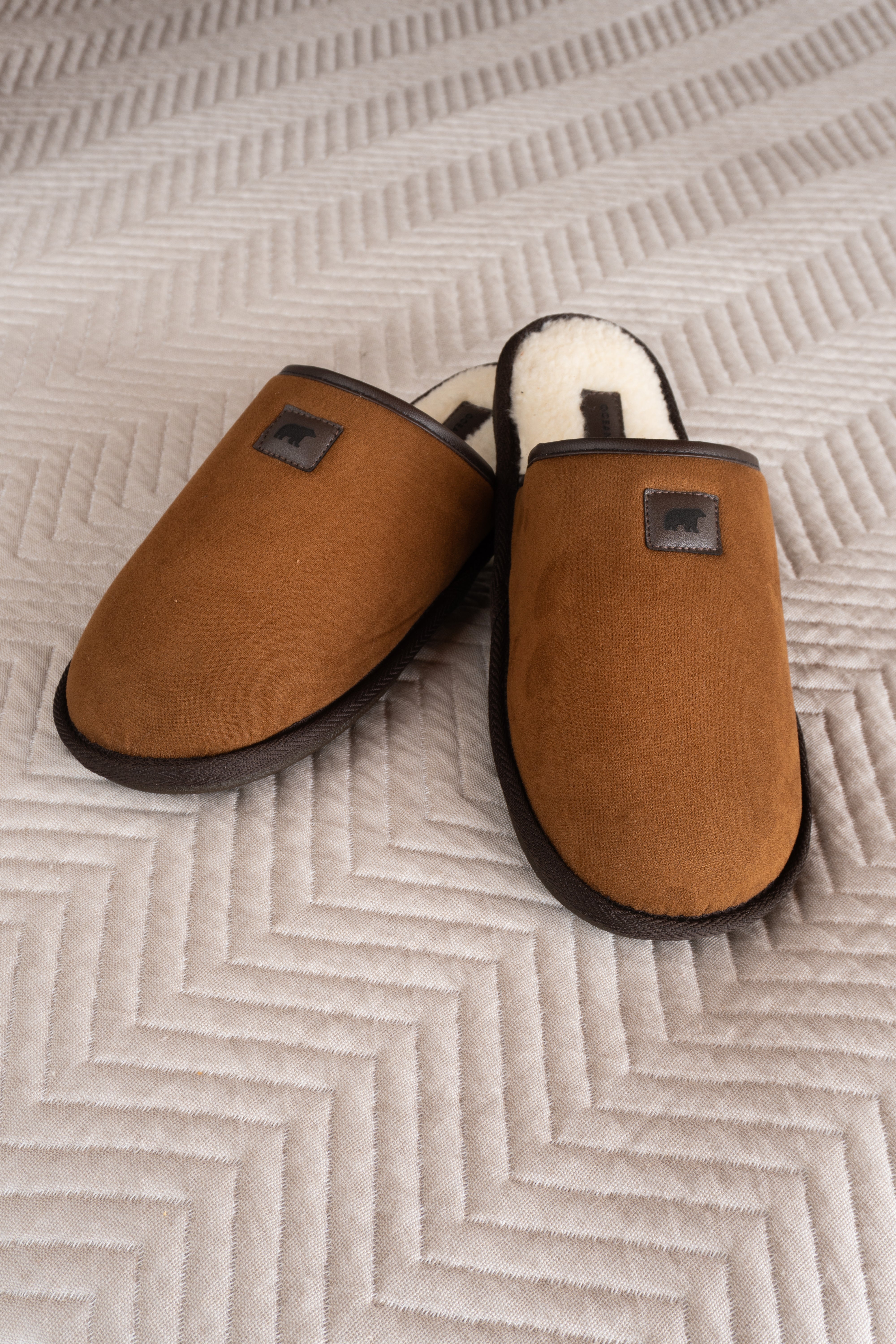 Slippers Enzo Camel