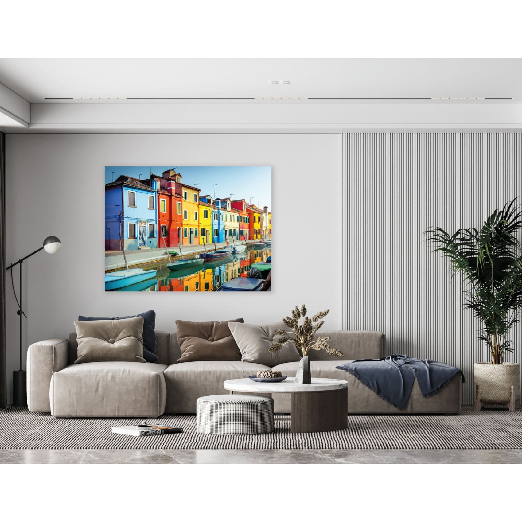 Vibrant Cuadro Colors artwork featuring a high-quality digital print with sharp details and bold hues on premium canvas.