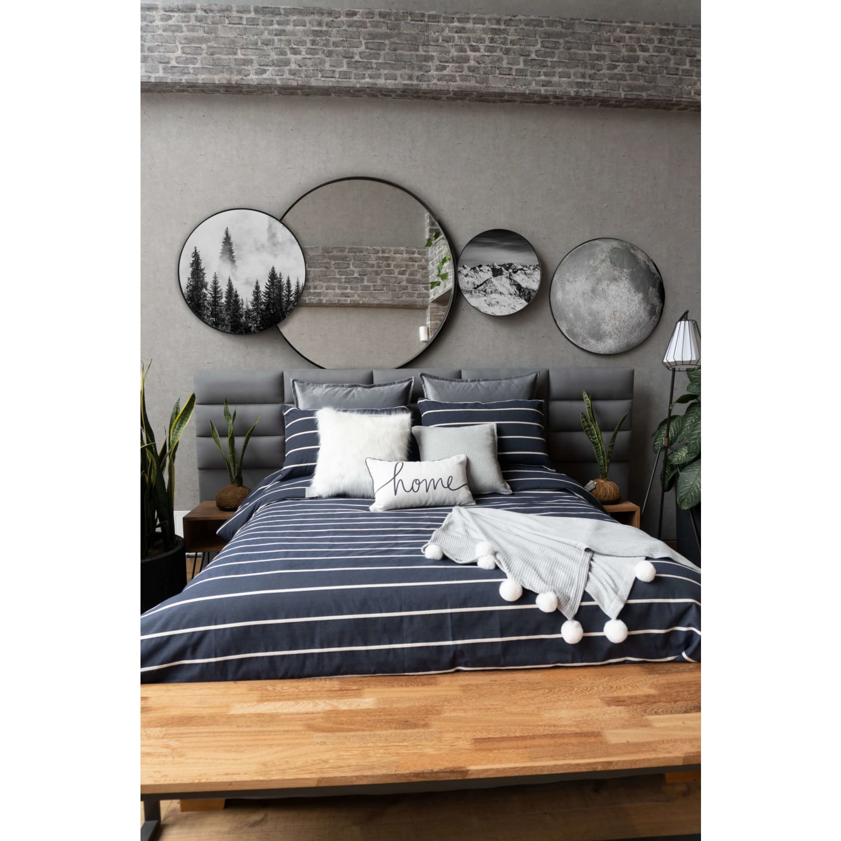 cuadro decorativo, decoración, sala, estudio, habitación, montaña, paisaje