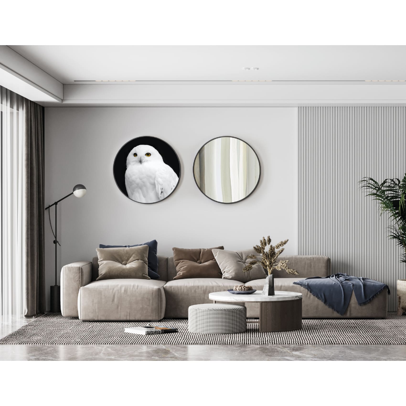 Cuadro decorativo, sala, habitación, animal,Lechuza