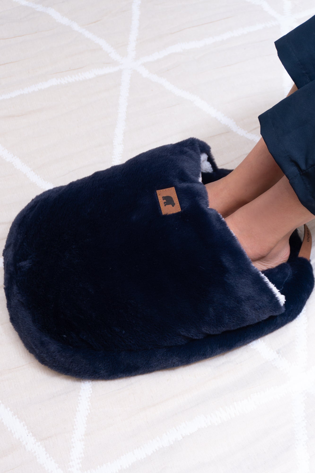 Descansa Pies Bunny - Navy