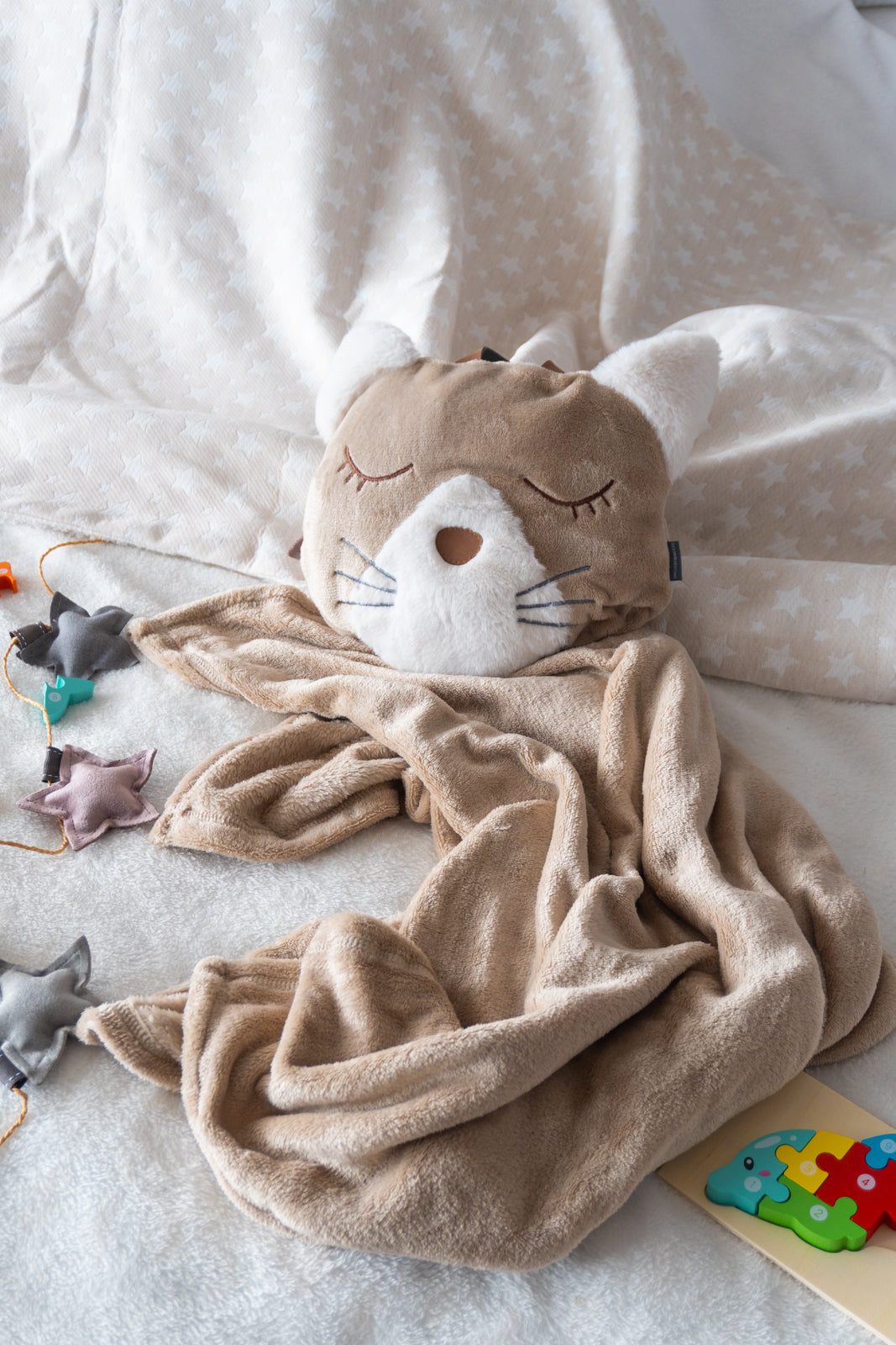 Manta Kids Kitty Beige - Bebés y niños pequeños