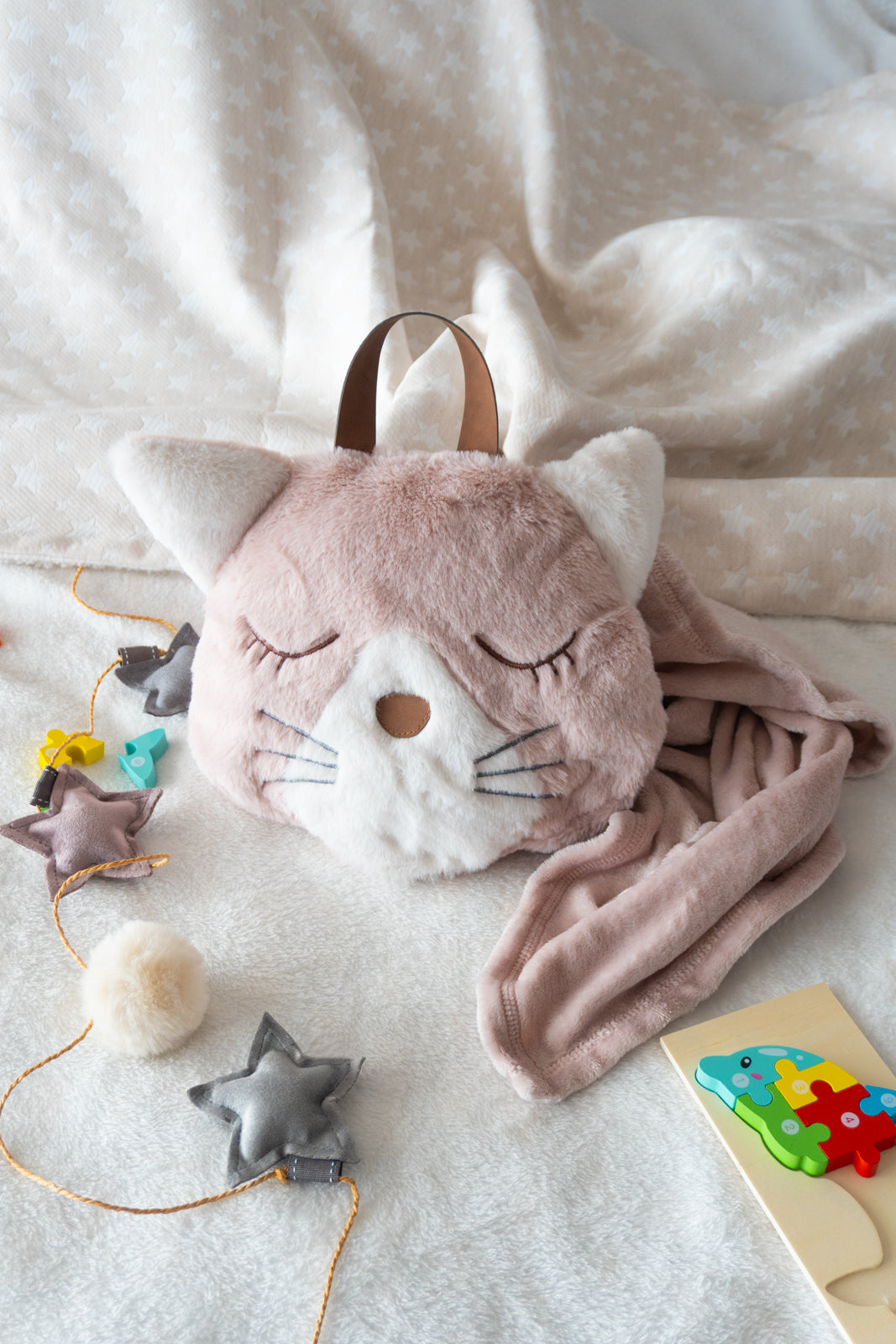 Manta Kids Kitty Palo Rosa - Bebés y niños pequeños