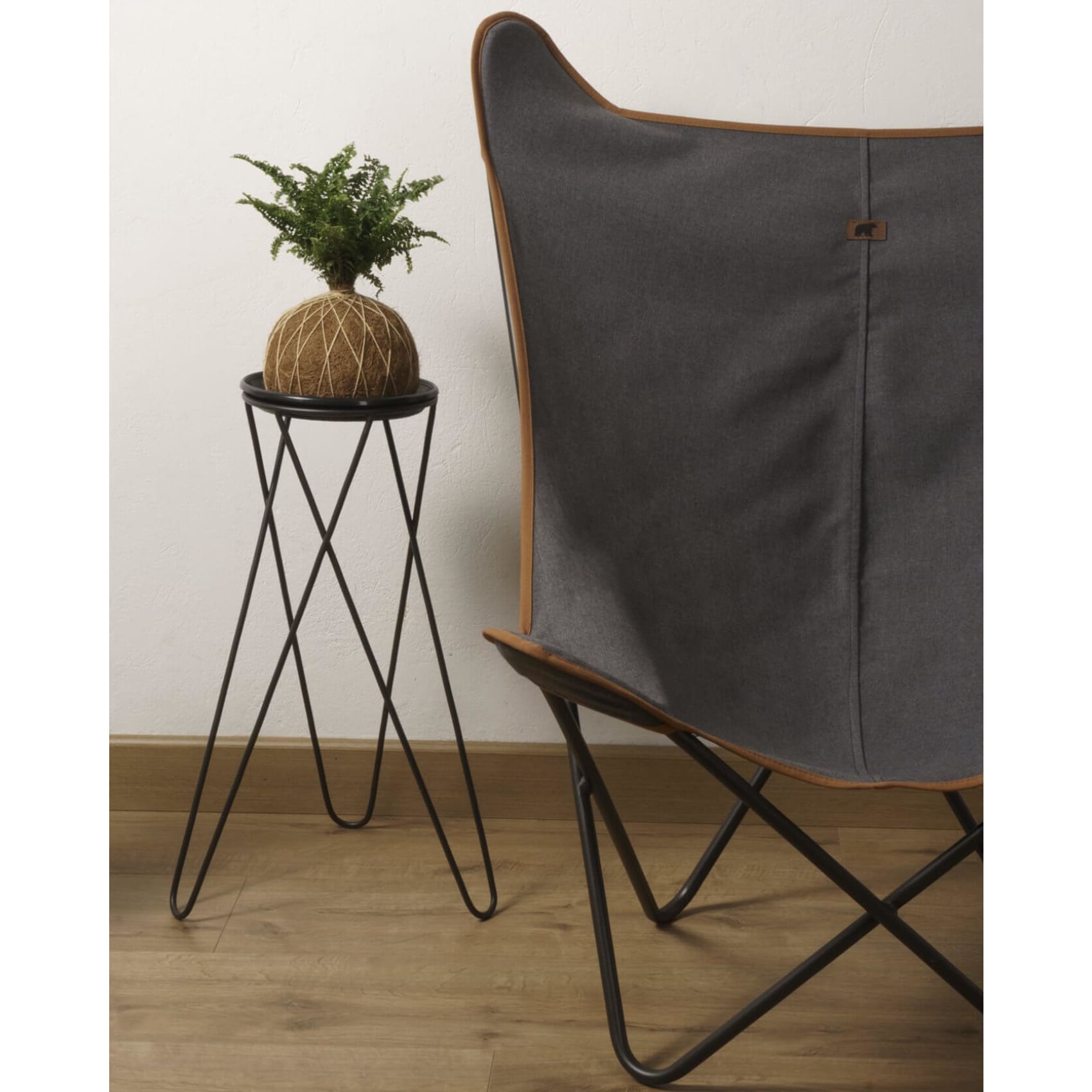 Silla Palermo - silla - sala - lona -gris