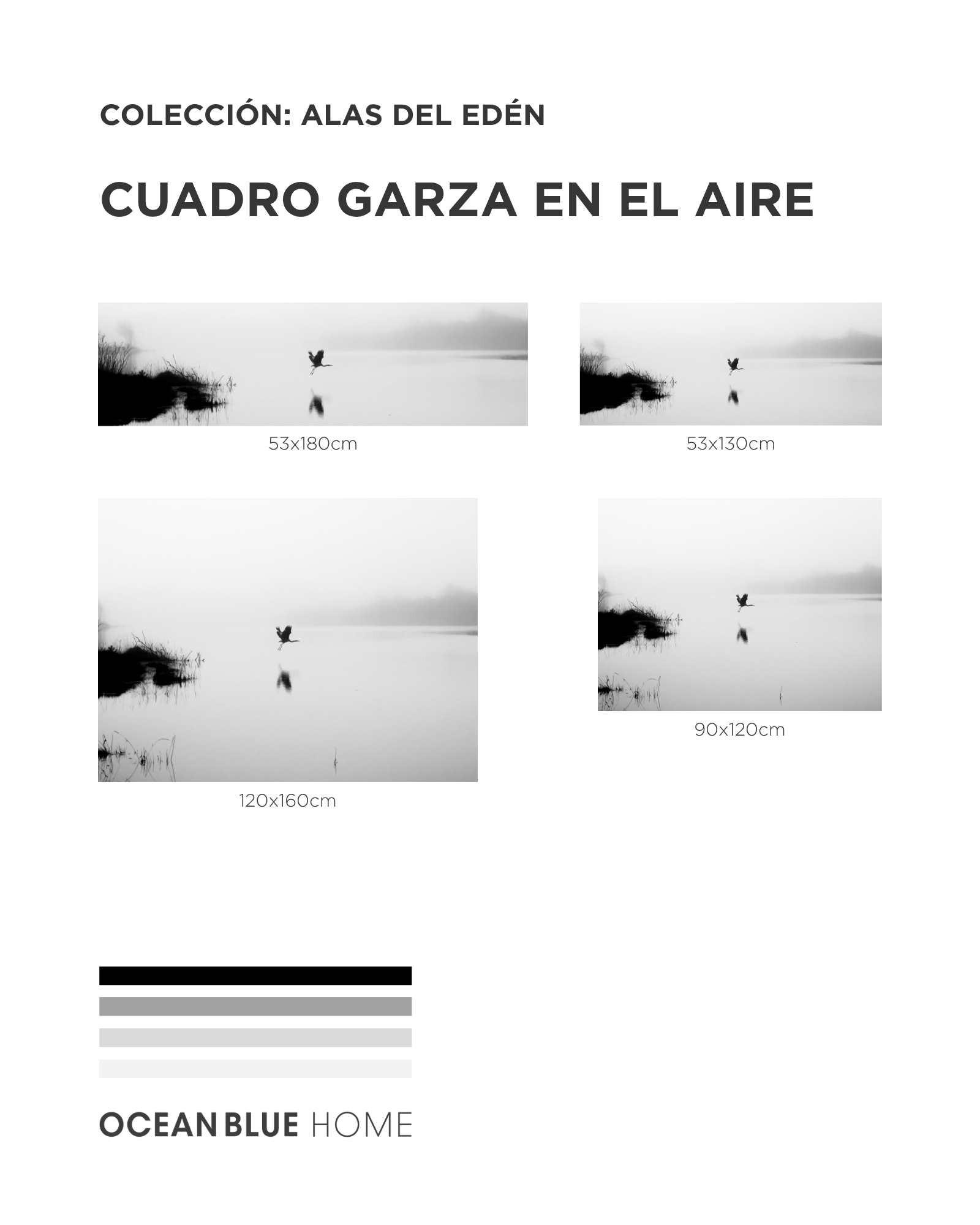 Cuadro Garza en el Aire