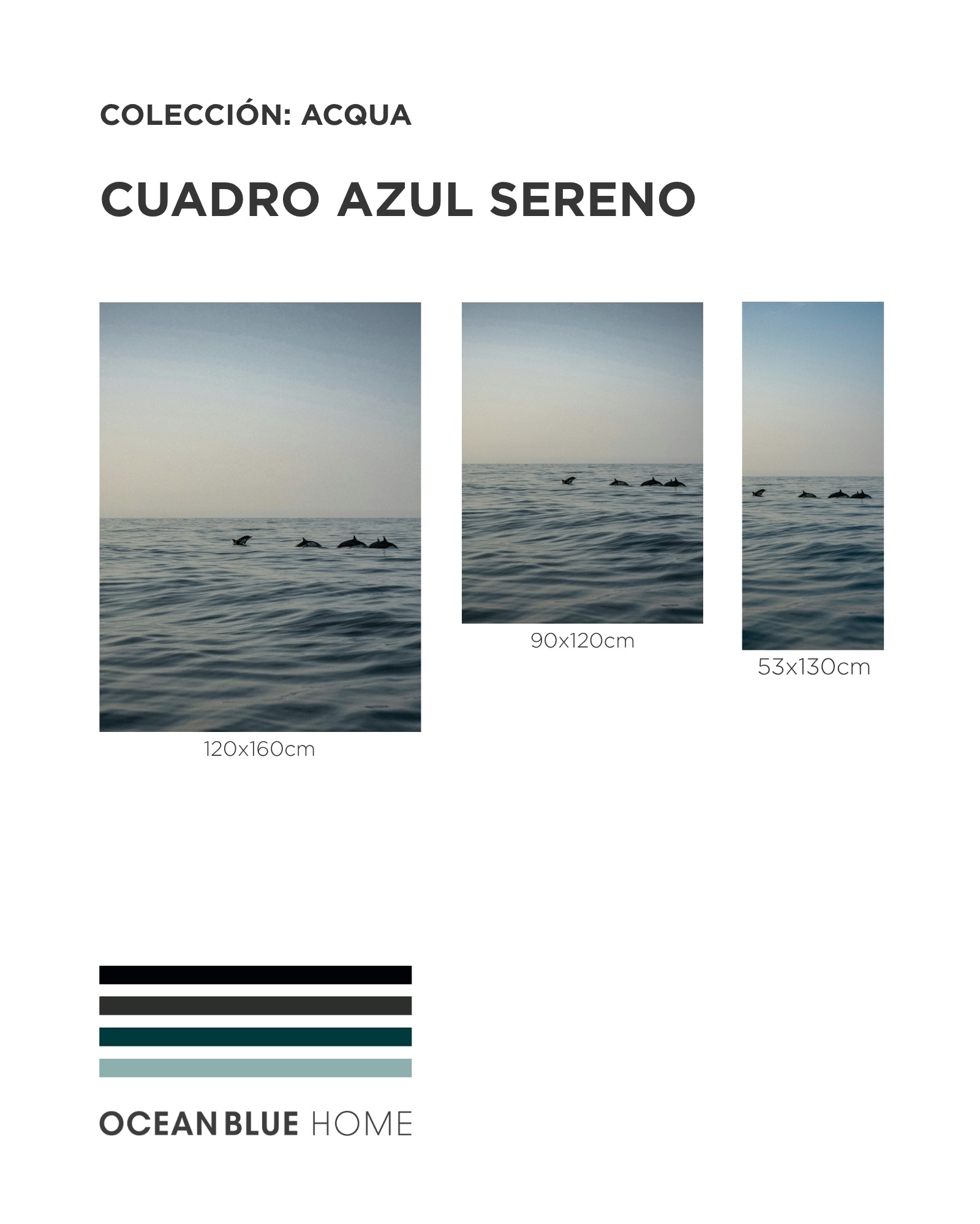 Cuadro Azul Sereno