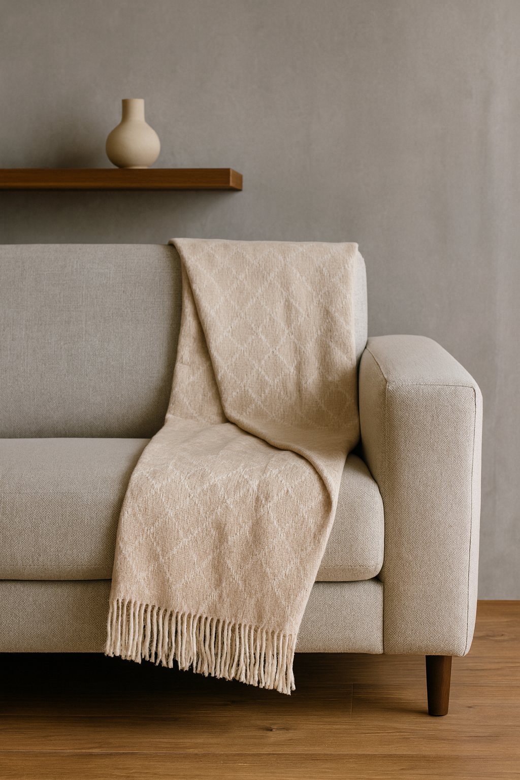 Throw Venecia Taupe