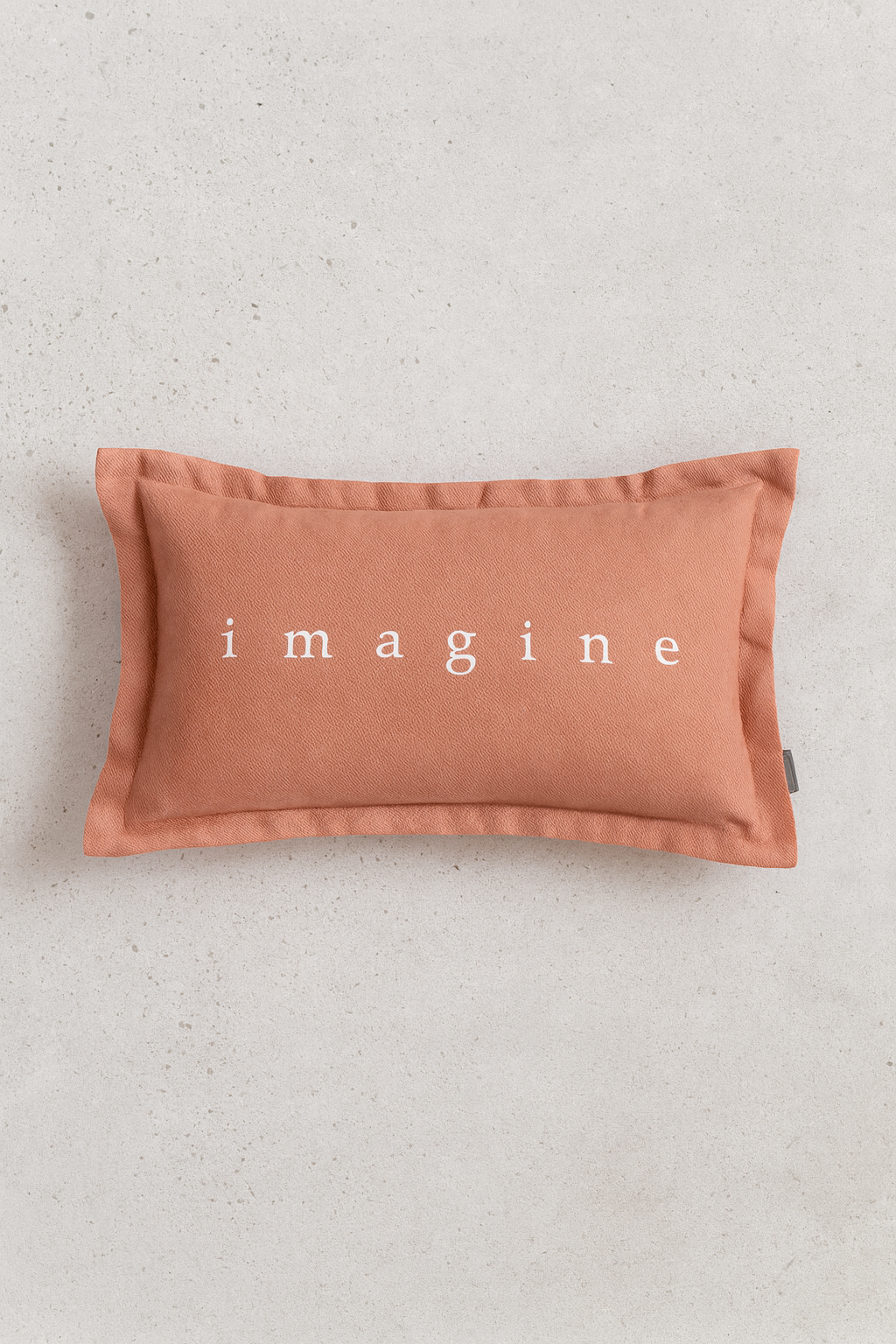 Forro Cojín Imagine Granate Riñonero