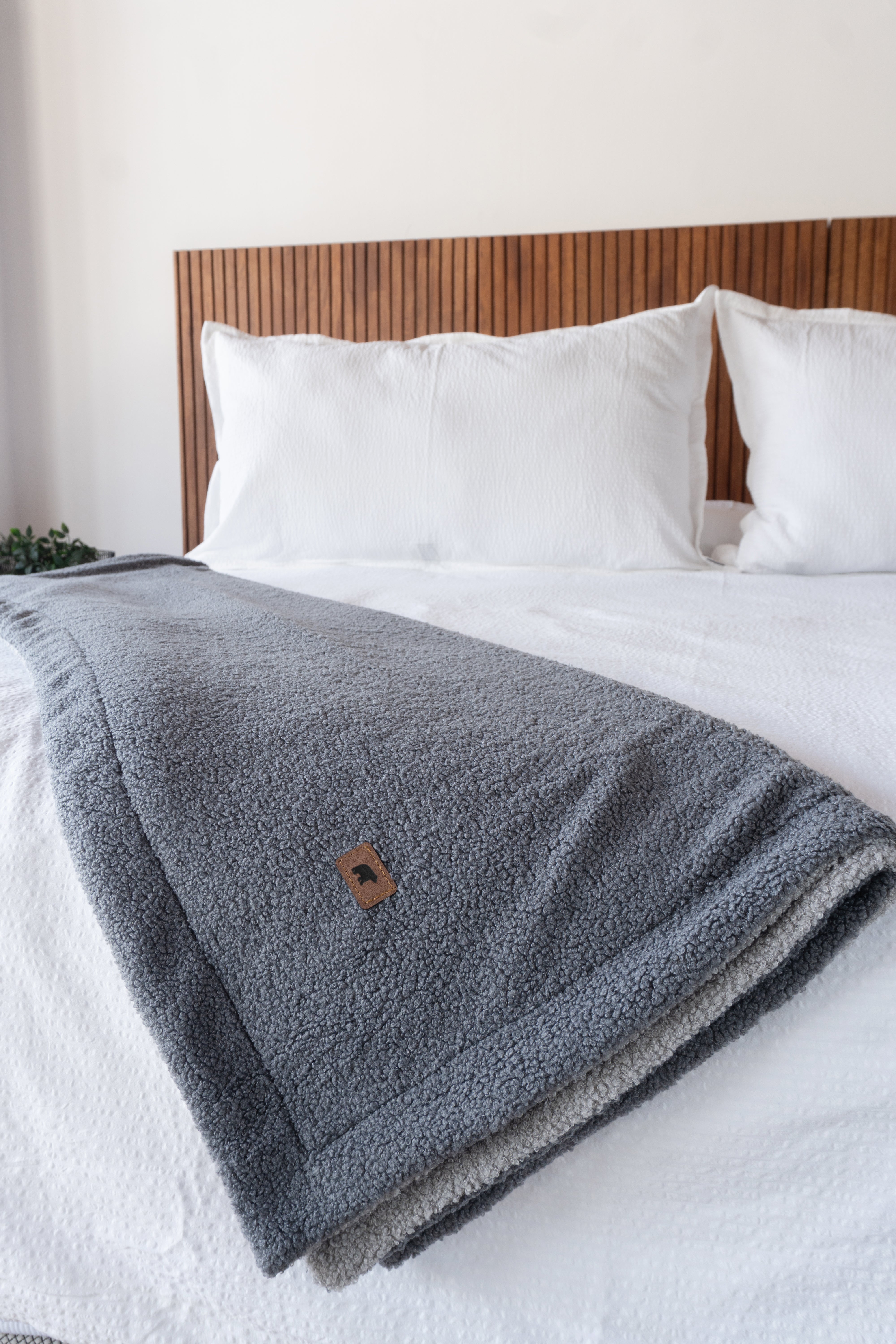 Manta Nordic Grafito Hielo