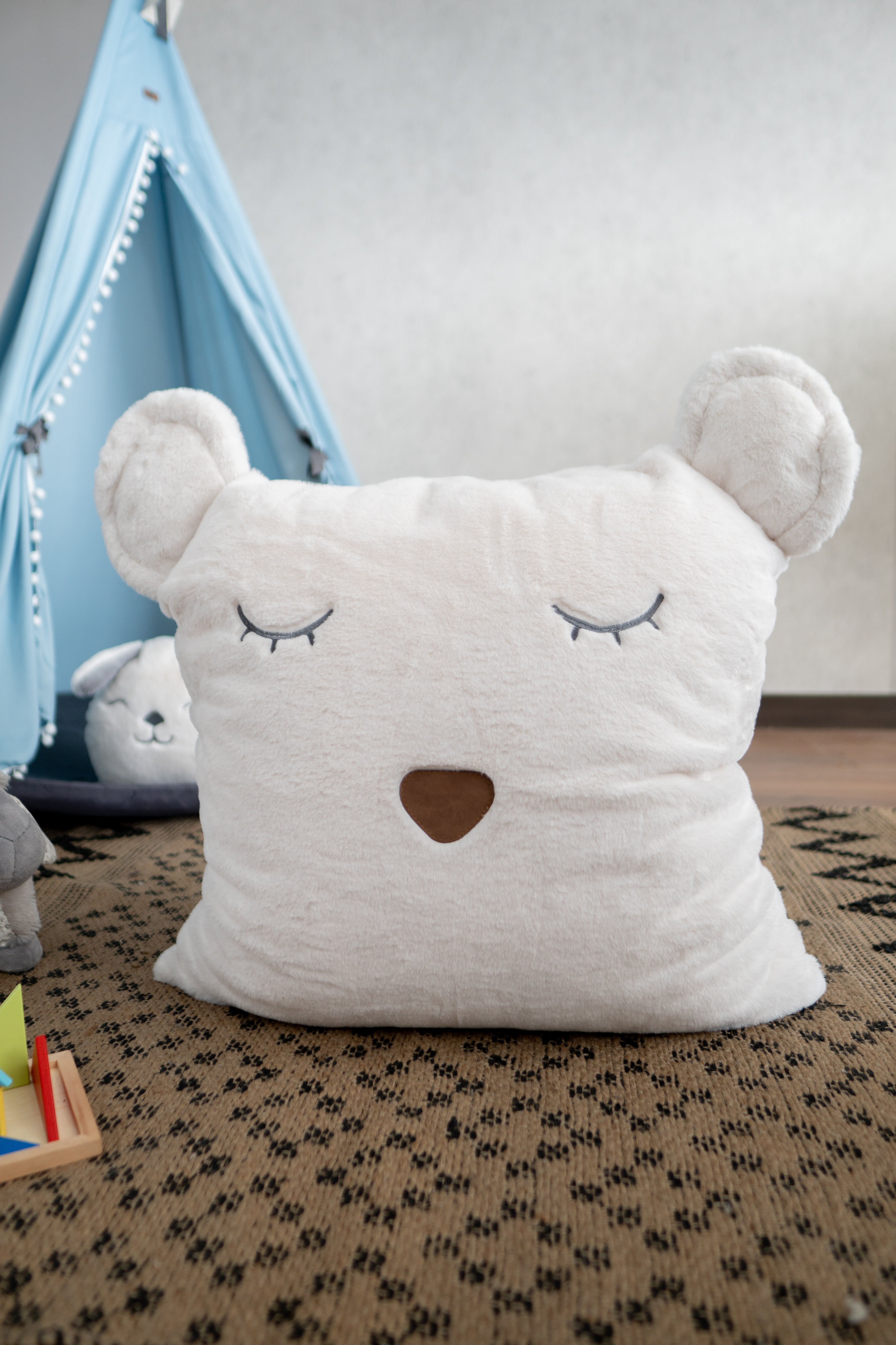 Forro Cojin Bear Crudo