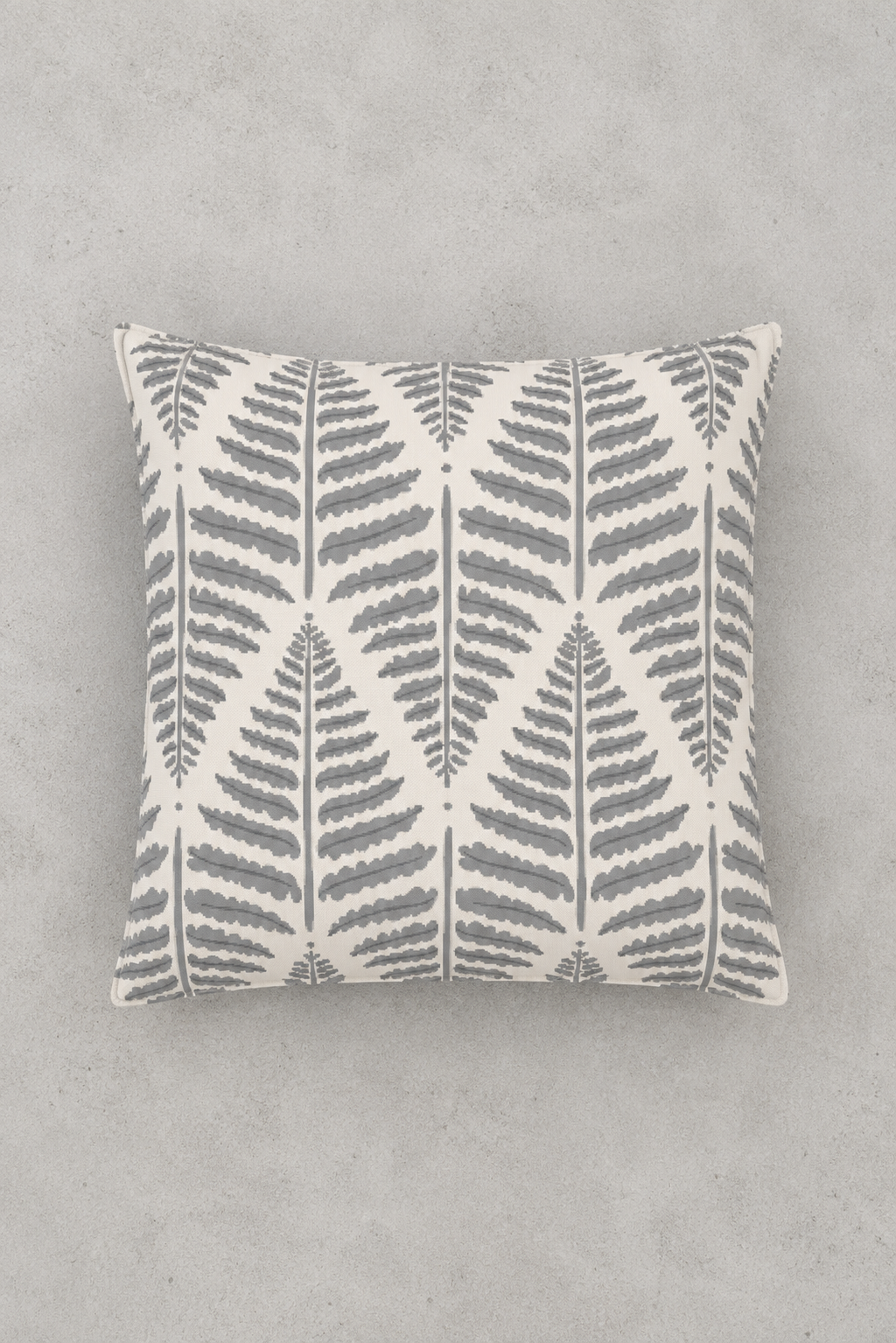 Forro Cojin Gardenia Gris 50x50