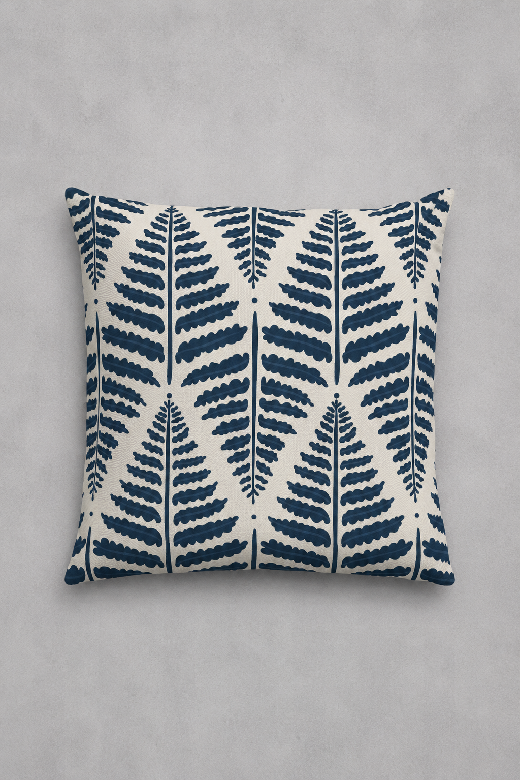 Forro Cojin Gardenia Navy 50x50