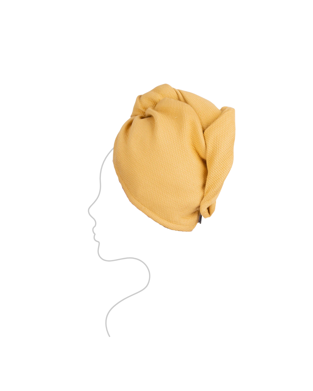 Turbante Praga Mostaza