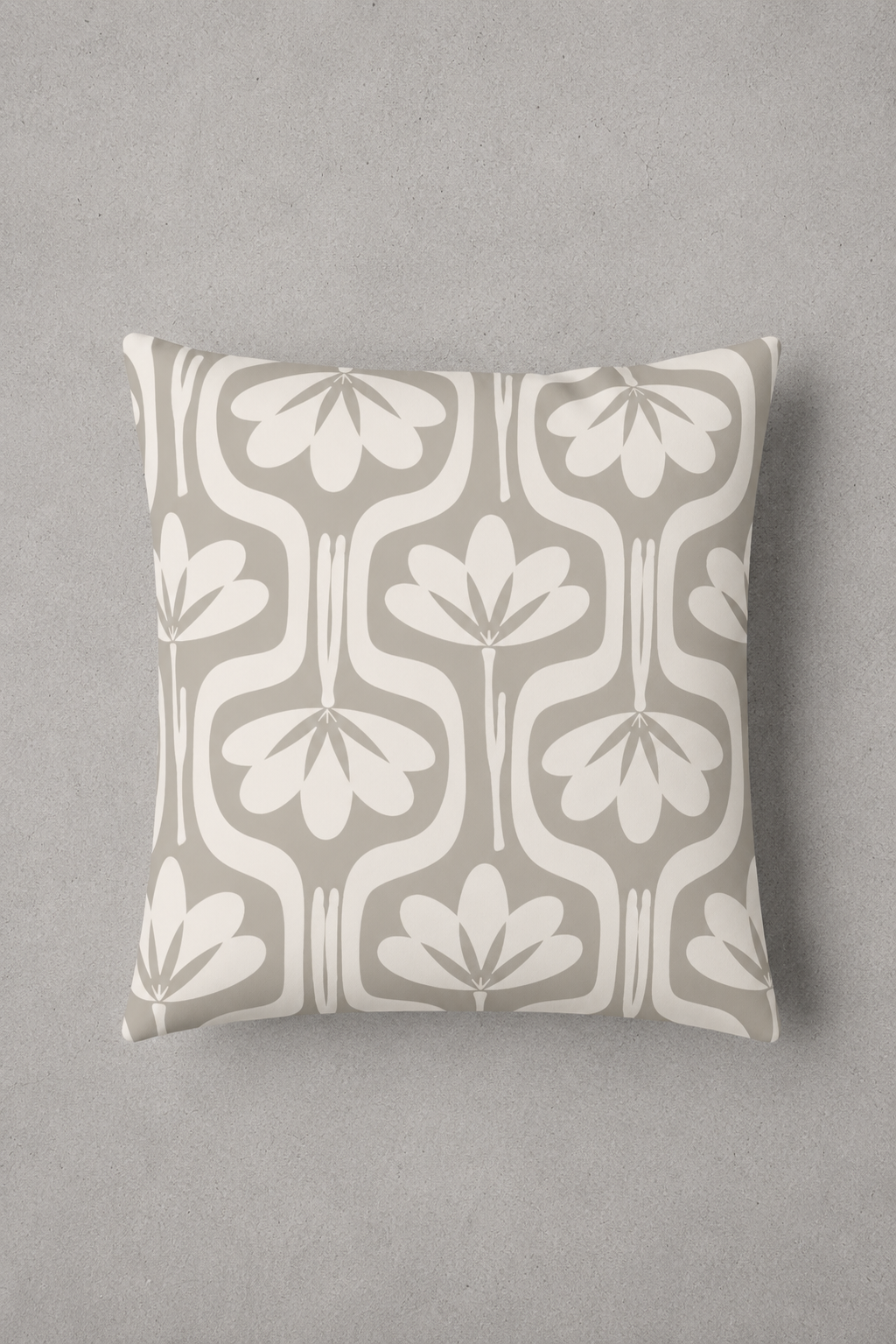 Forro Cojin Magnolia Beige 50x50